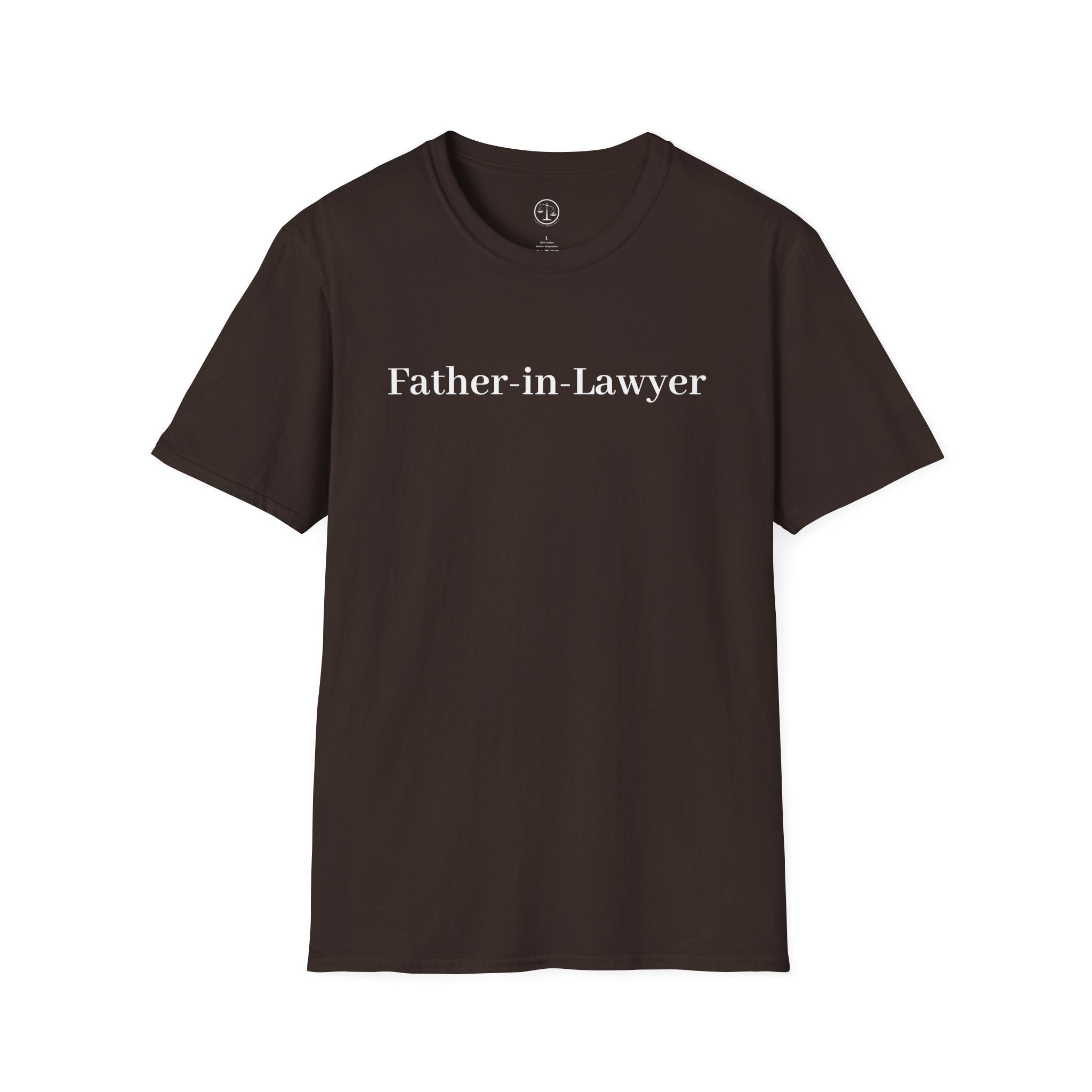 Father-in-Law T-Shirt — Minimalist Wedding Gift Tee for New In-Laws