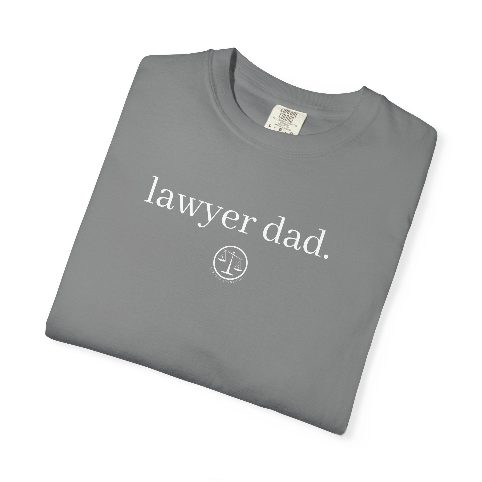 Lawyer Dad T-Shirt — Minimal Legal Dad Tee