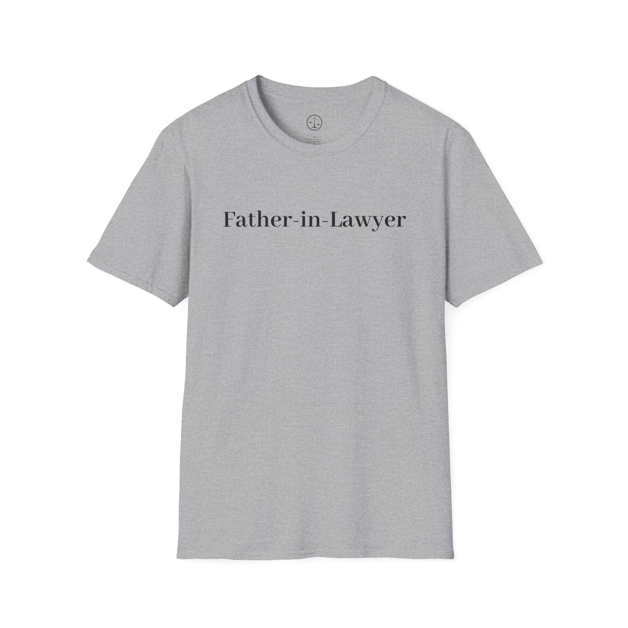 Father-in-Law T-Shirt — Minimalist Wedding Gift Tee for New In-Laws