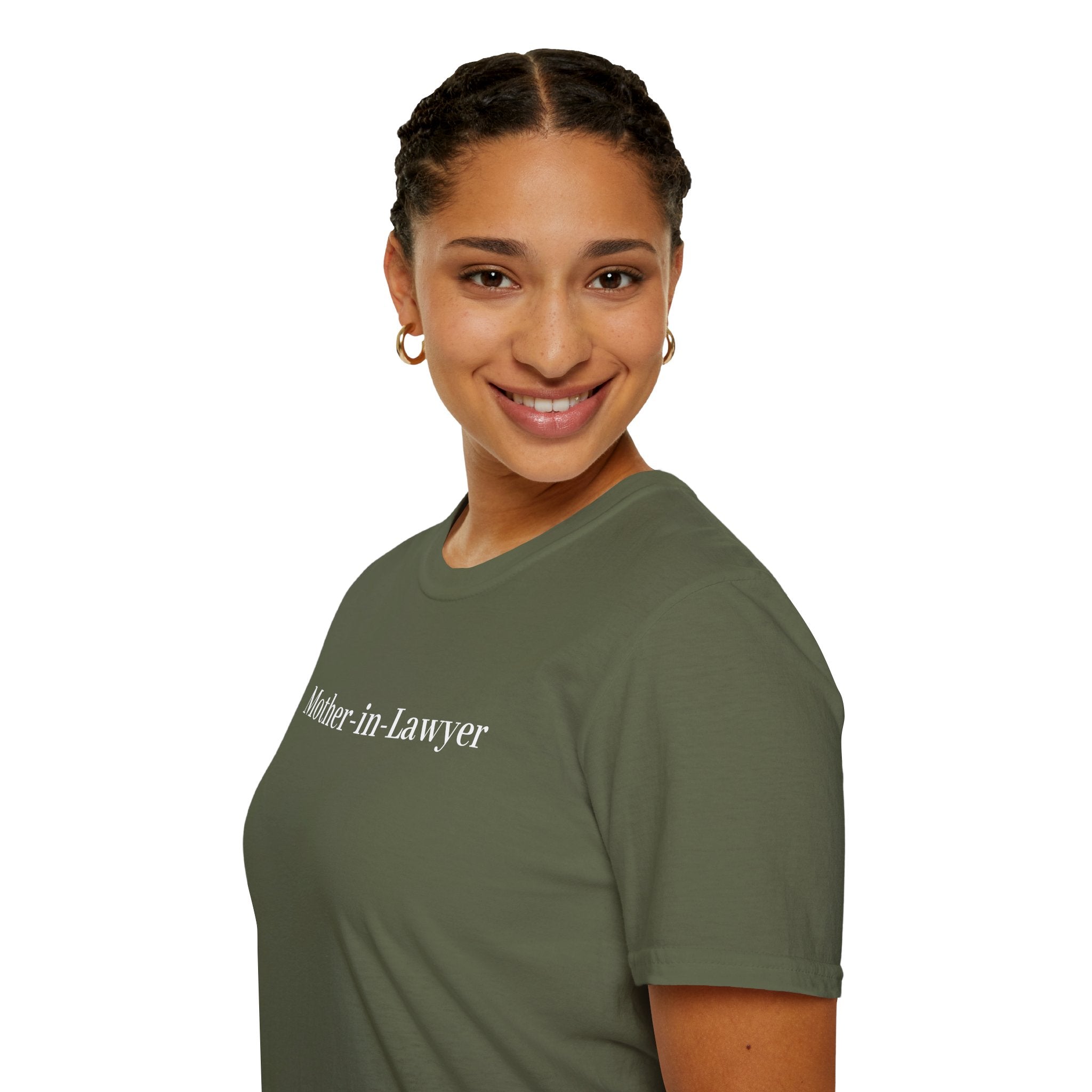 Mother in Lawyer T-Shirt — Feminine Lawyer Mom Tee, Gifts for Attorney Moms