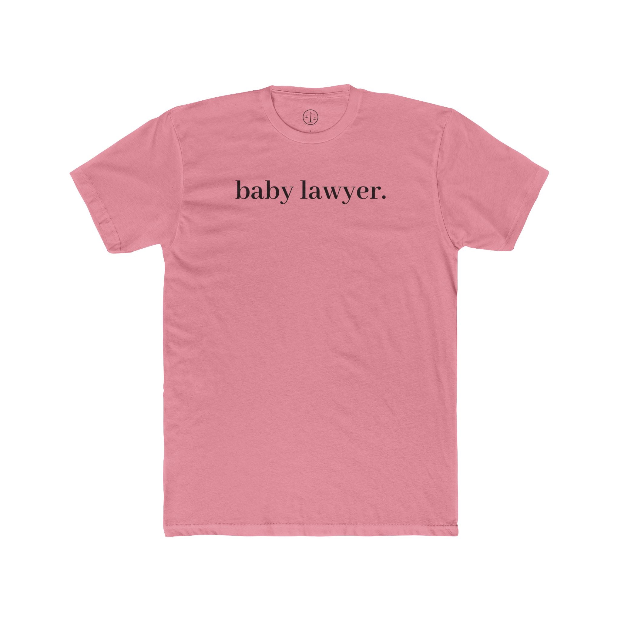 Baby Lawyer Tee — Minimalist Baby Announcement T-Shirt