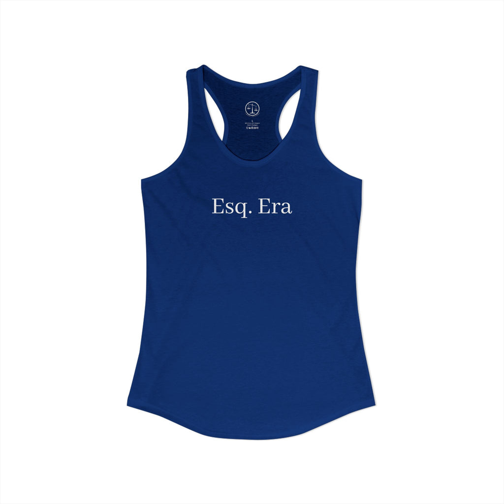 Esq Era Racerback Tank — Attorney Legal Pride Tank Top