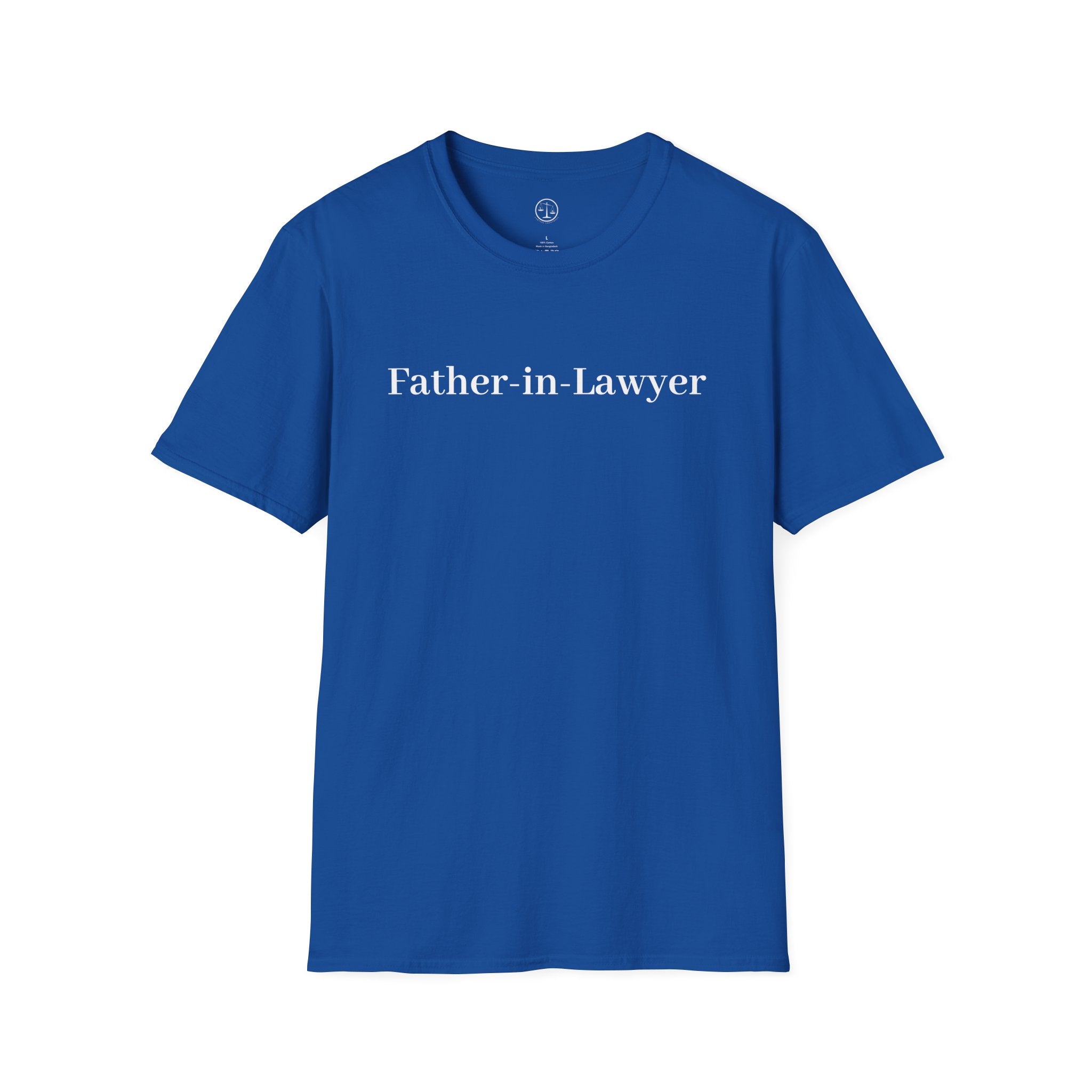 Father-in-Law T-Shirt — Minimalist Wedding Gift Tee for New In-Laws