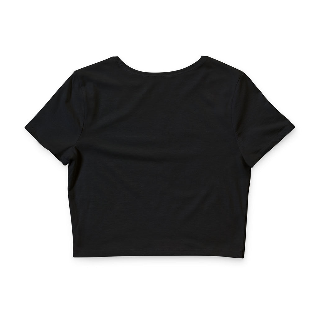 Baby Lawyer Crop Tee — Minimalist Feminine Law Graduate Shirt