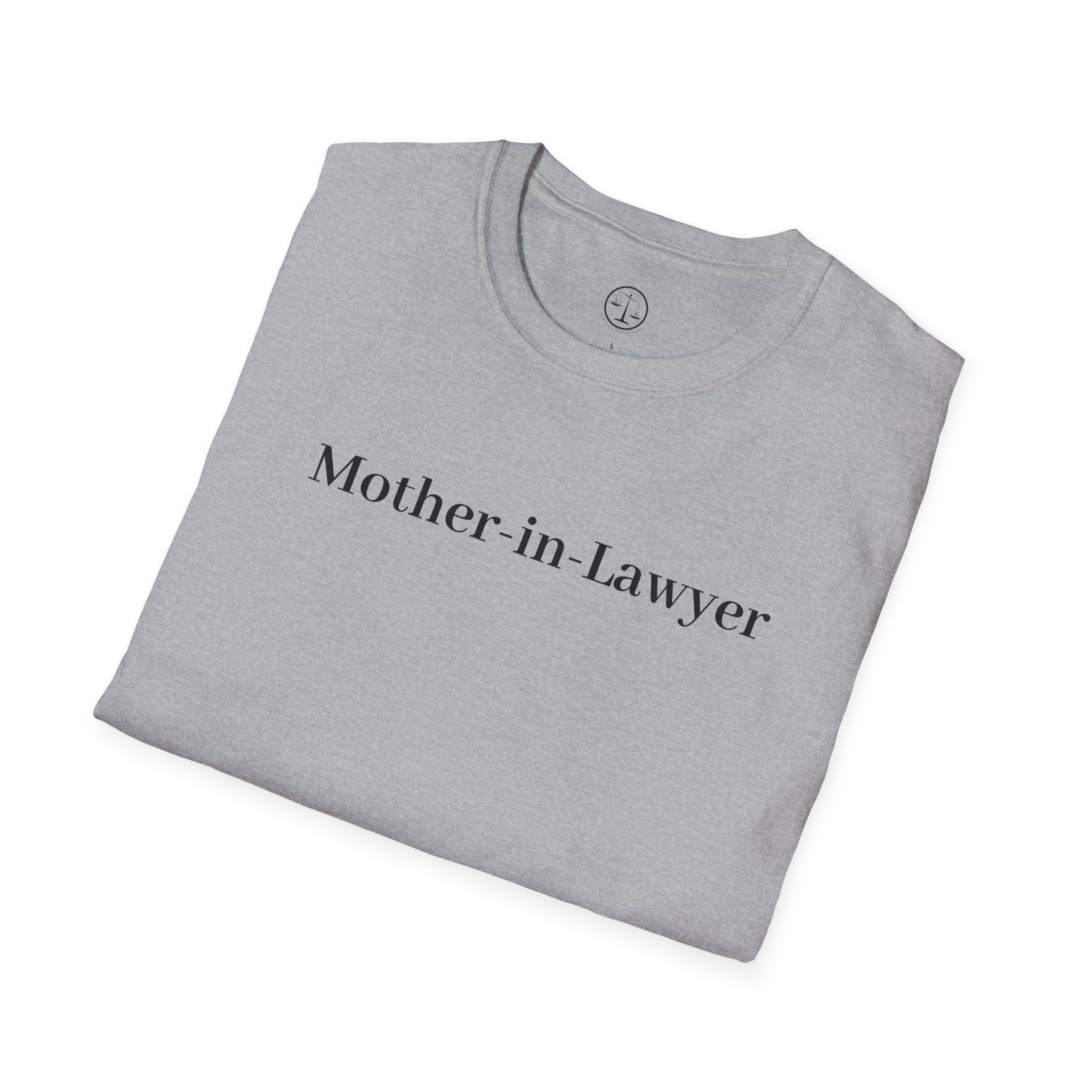 Mother in Lawyer T-Shirt — Feminine Lawyer Mom Tee, Gifts for Attorney Moms