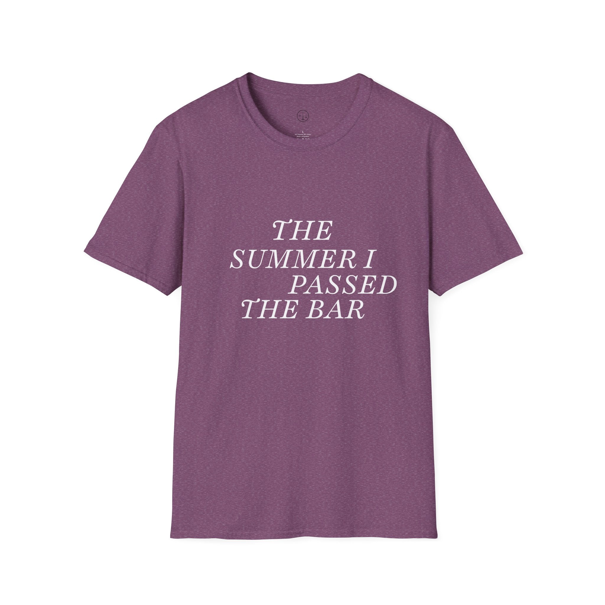 Unisex T-shirt- The Summer I Passed the Bar