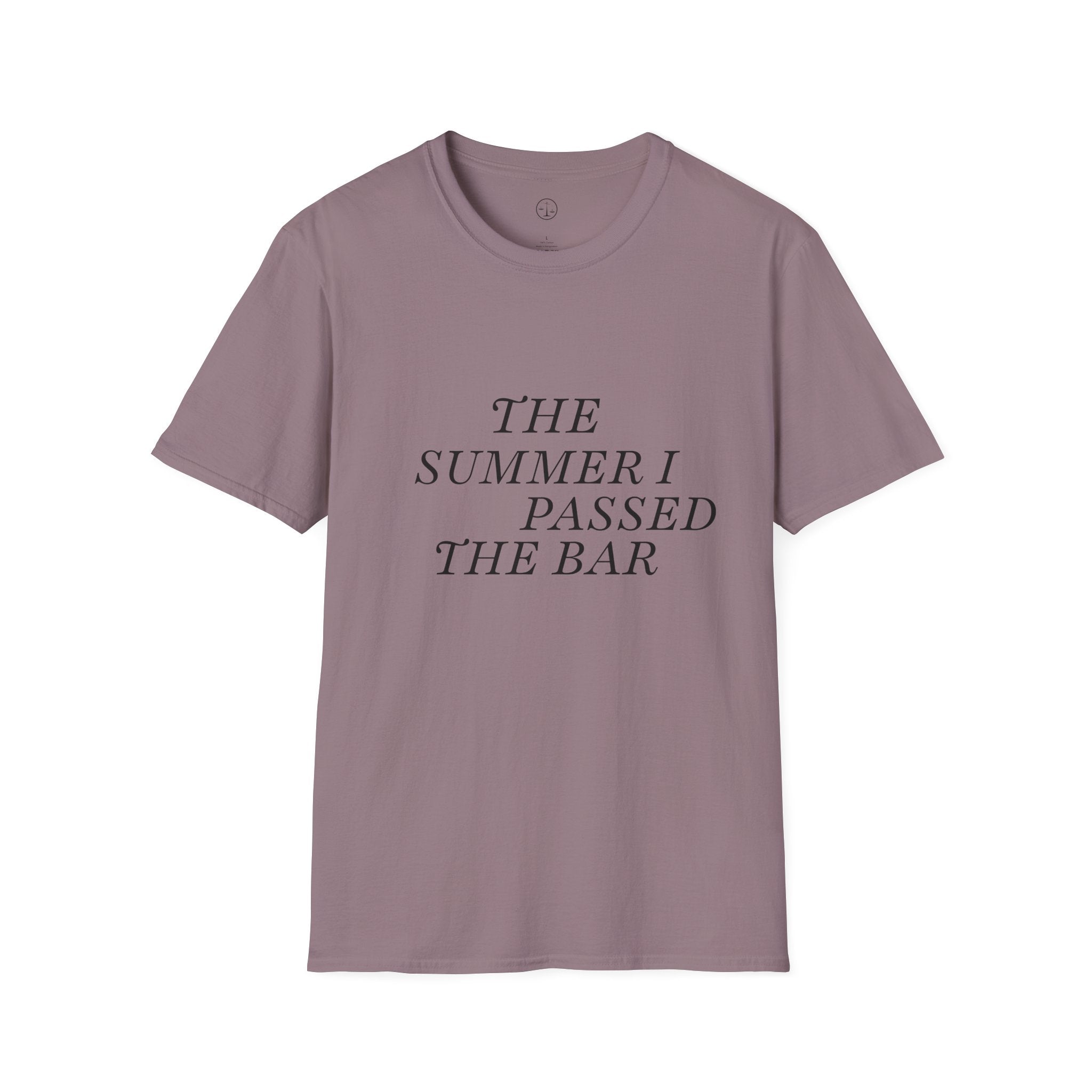 Unisex T-shirt- The Summer I Passed the Bar