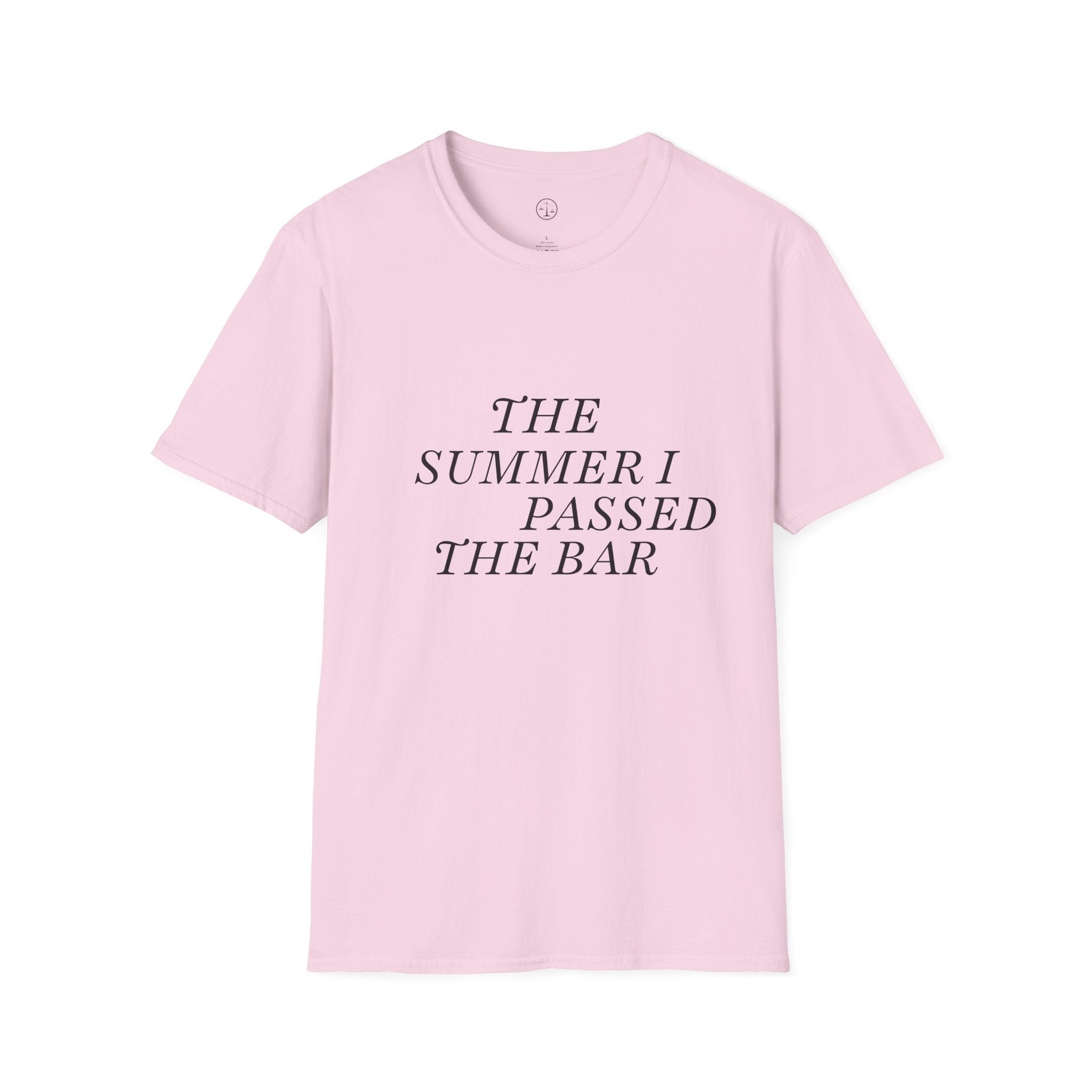 Unisex T-shirt- The Summer I Passed the Bar