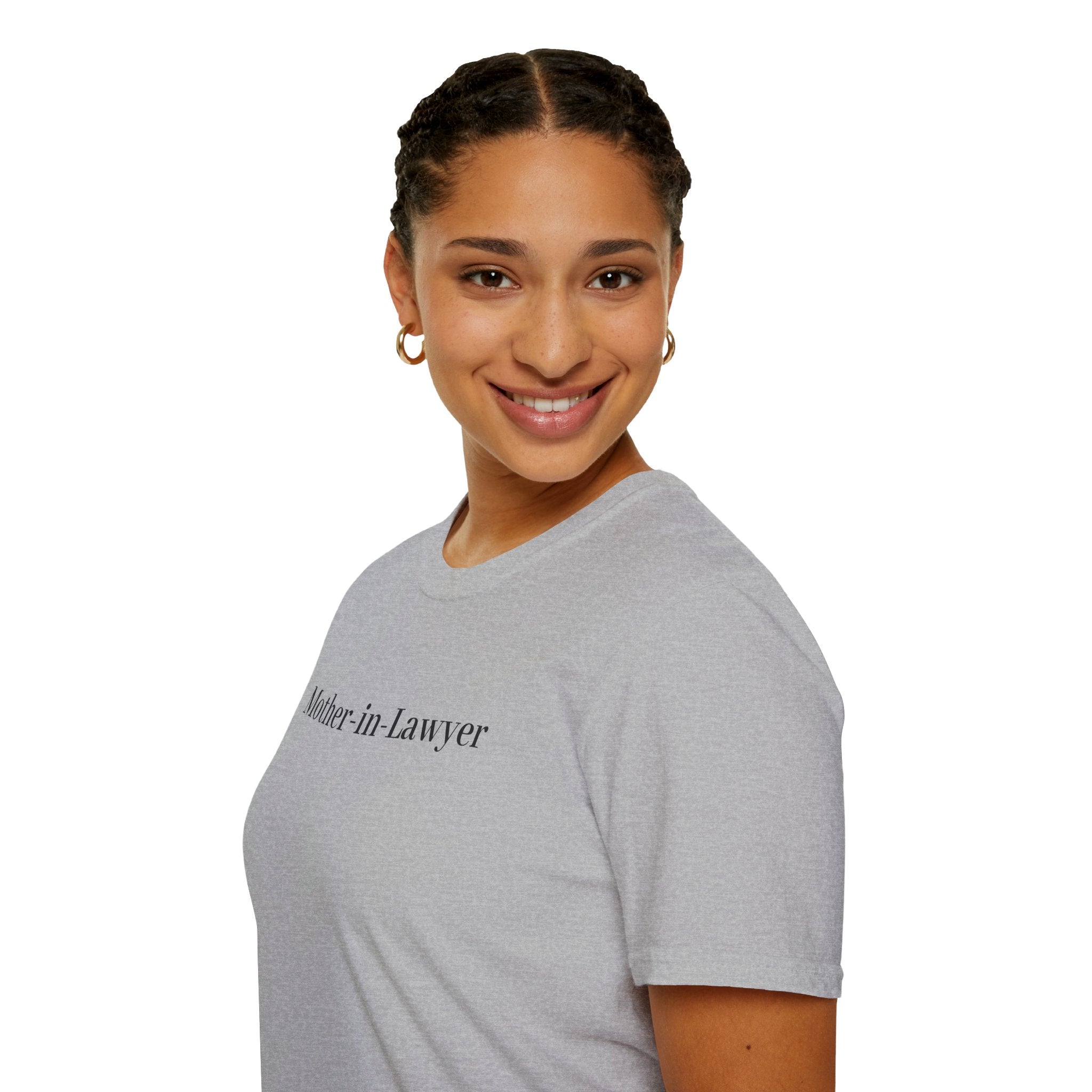 Mother in Lawyer T-Shirt — Feminine Lawyer Mom Tee, Gifts for Attorney Moms