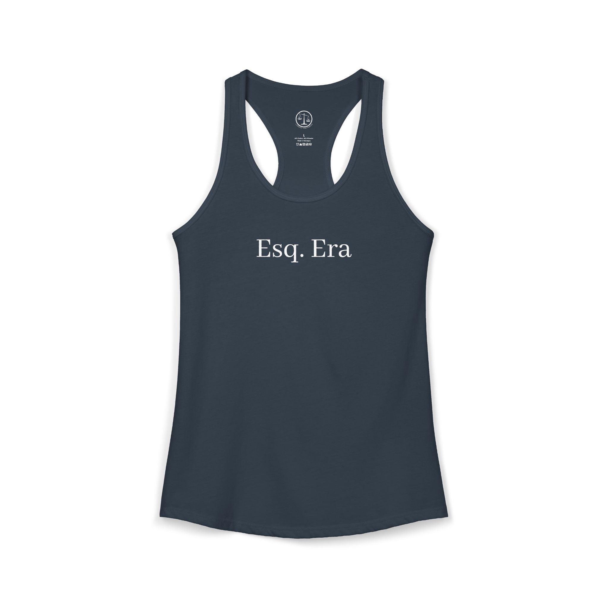 Esq Era Racerback Tank — Attorney Legal Pride Tank Top