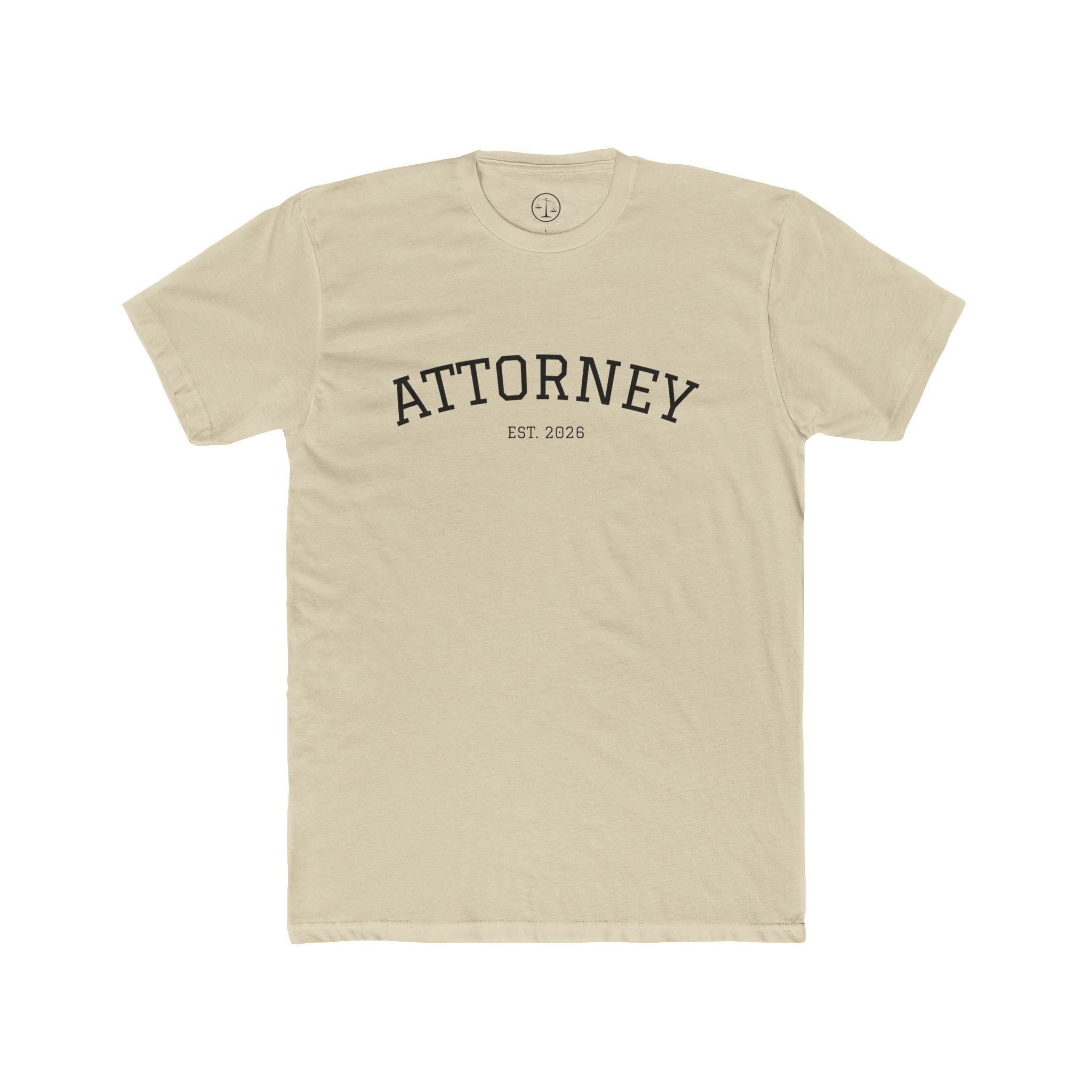 Attorney — Plain Cotton T-Shirt