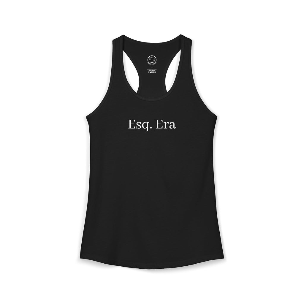 Esq Era Racerback Tank — Attorney Legal Pride Tank Top