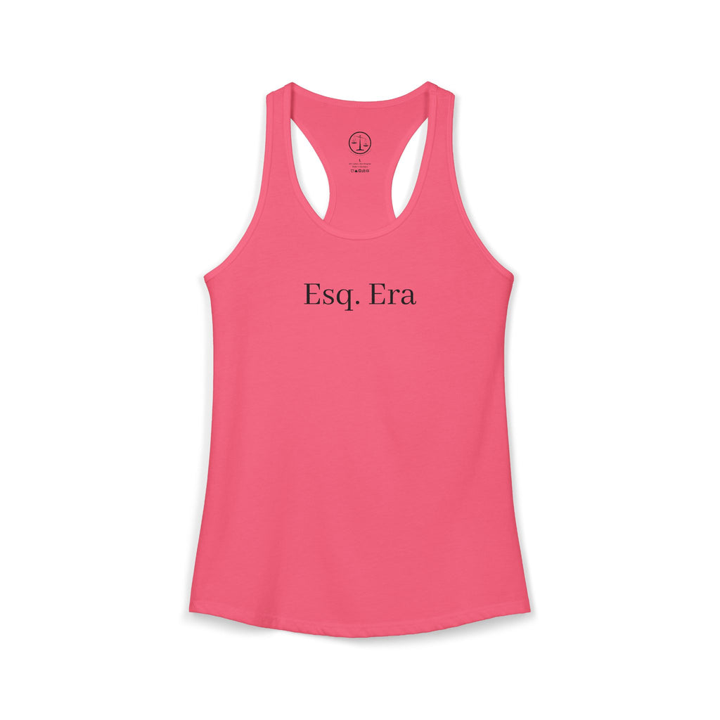 Esq Era Racerback Tank — Attorney Legal Pride Tank Top