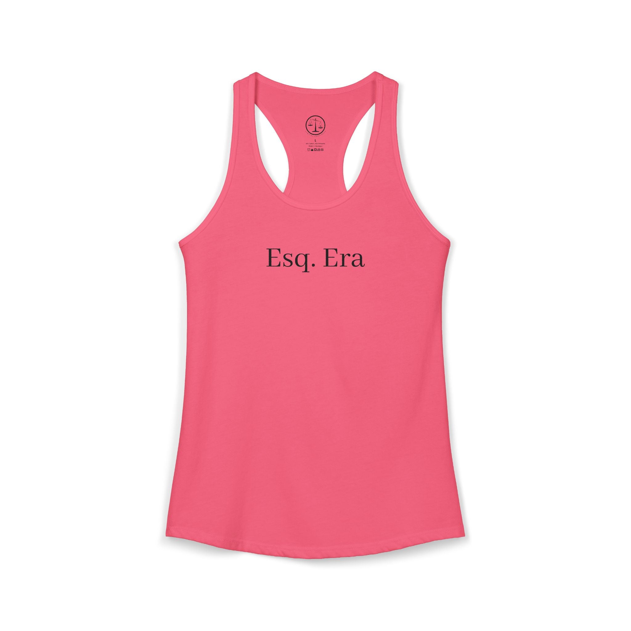 Esq Era Racerback Tank — Attorney Legal Pride Tank Top