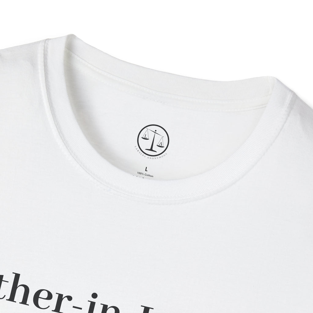 Father-in-Law T-Shirt — Minimalist Wedding Gift Tee for New In-Laws