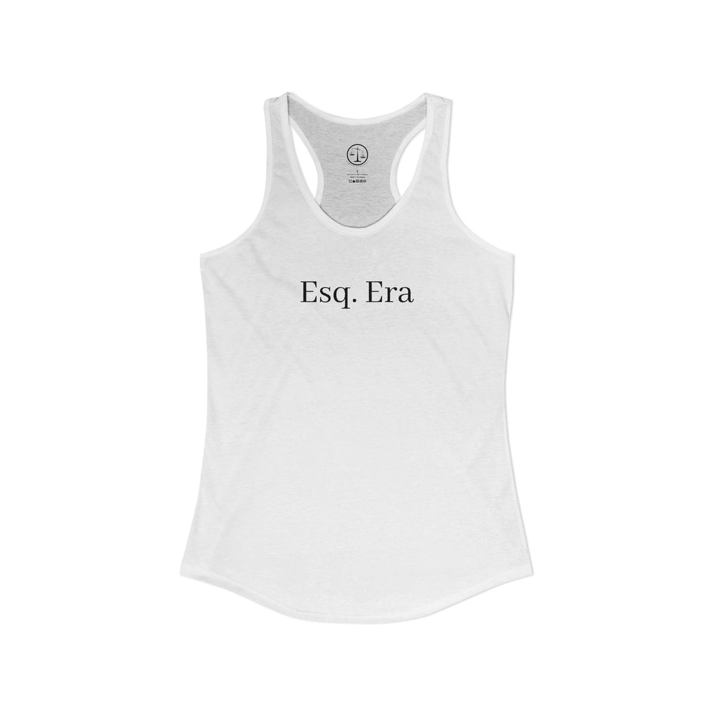 Esq Era Racerback Tank — Attorney Legal Pride Tank Top
