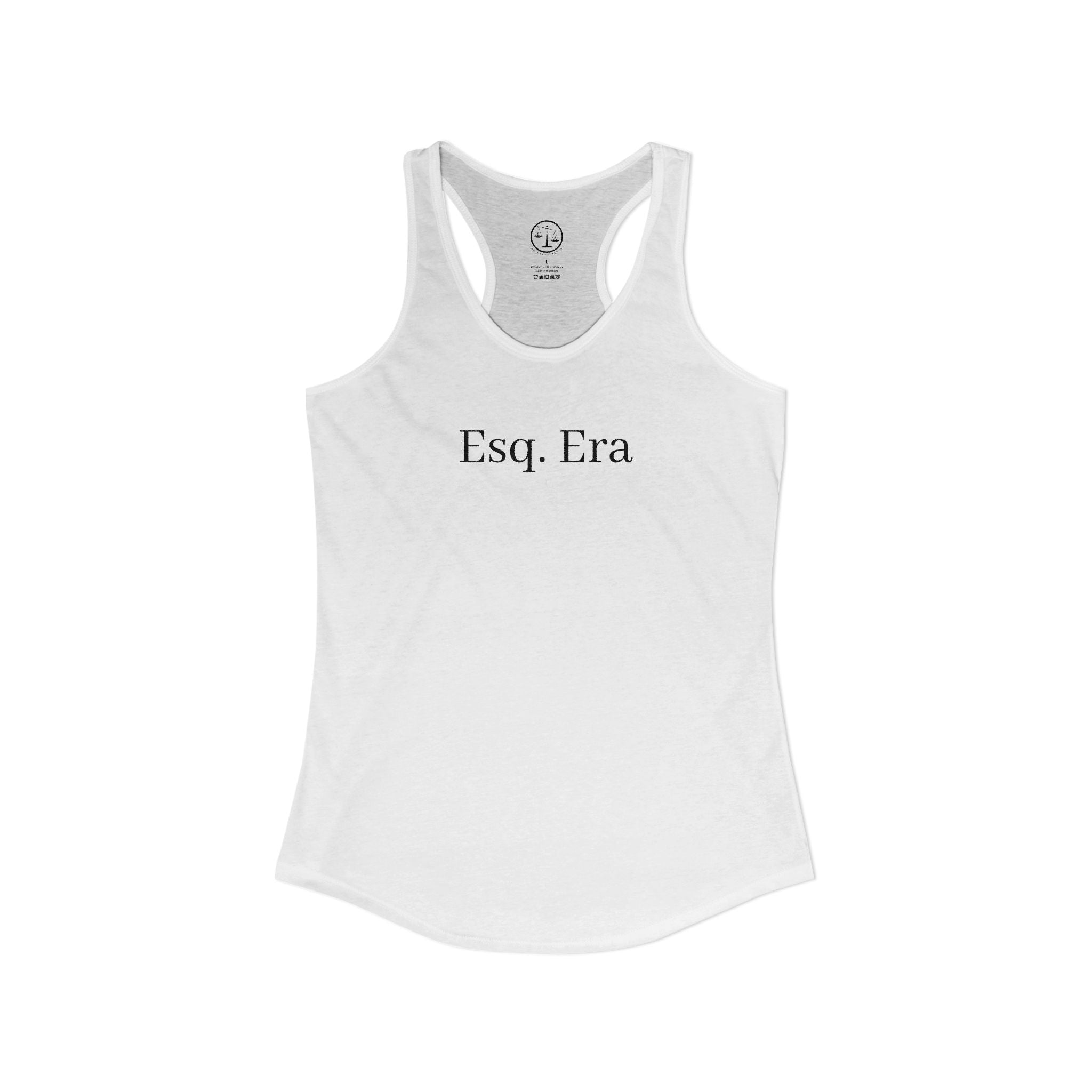 Esq Era Racerback Tank — Attorney Legal Pride Tank Top