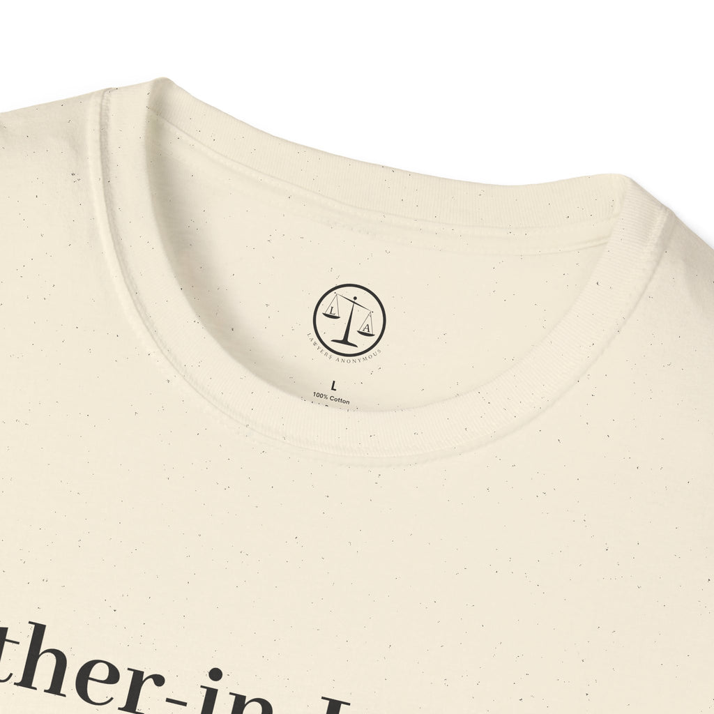 Father-in-Law T-Shirt — Minimalist Wedding Gift Tee for New In-Laws