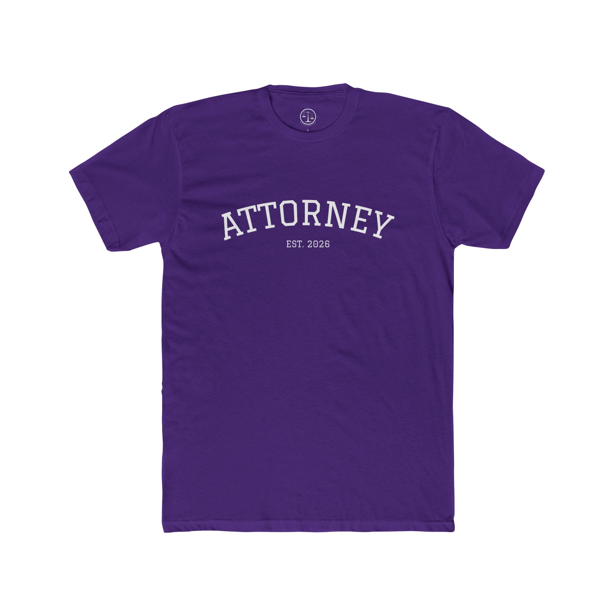 Attorney — Plain Cotton T-Shirt