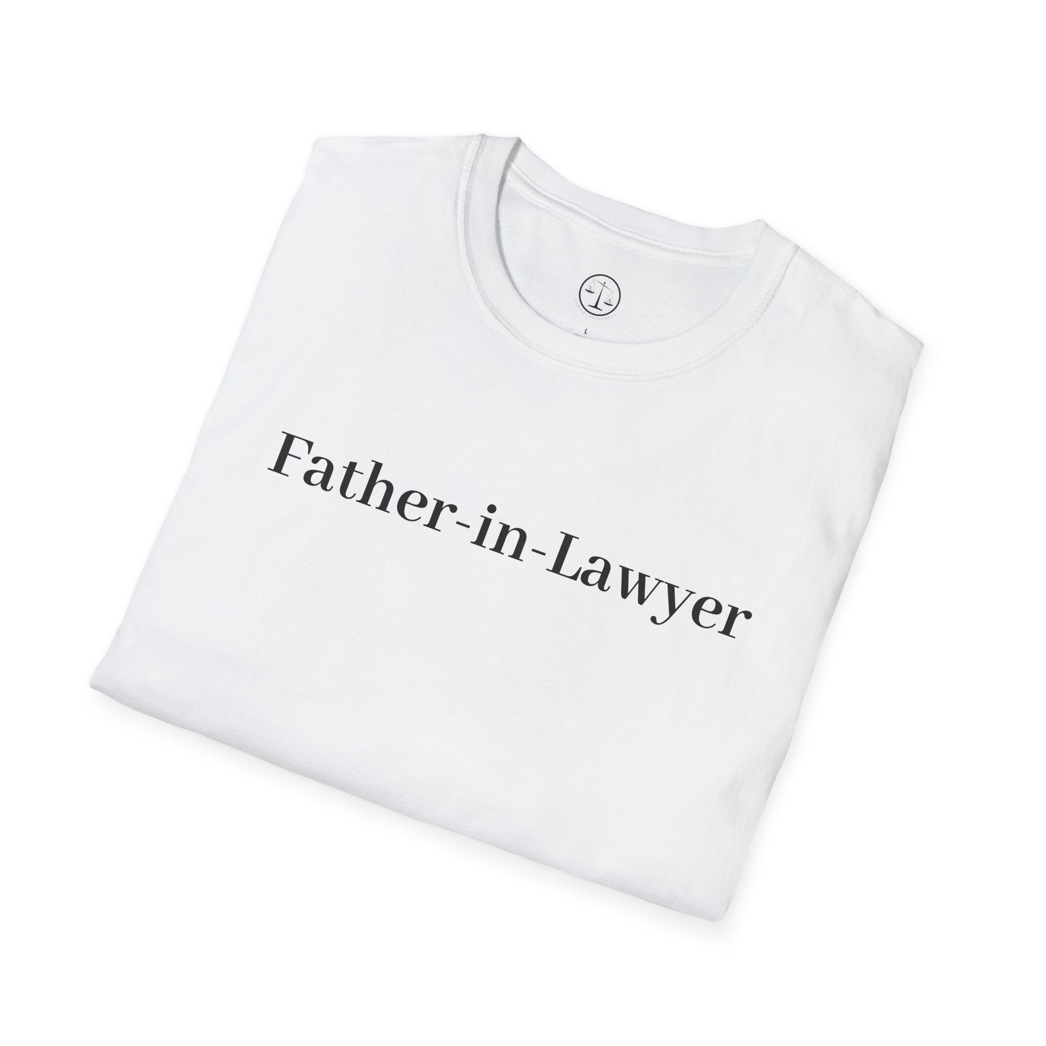 Father-in-Law T-Shirt — Minimalist Wedding Gift Tee for New In-Laws