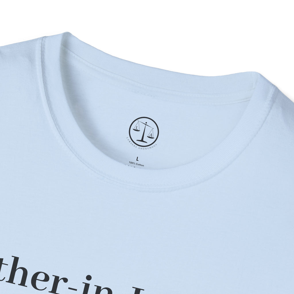 Father-in-Law T-Shirt — Minimalist Wedding Gift Tee for New In-Laws