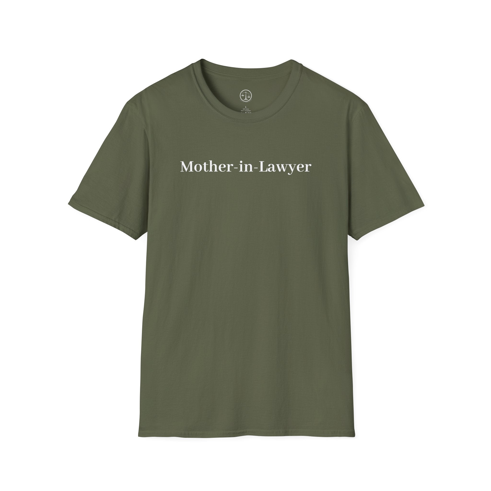 Mother in Lawyer T-Shirt — Feminine Lawyer Mom Tee, Gifts for Attorney Moms