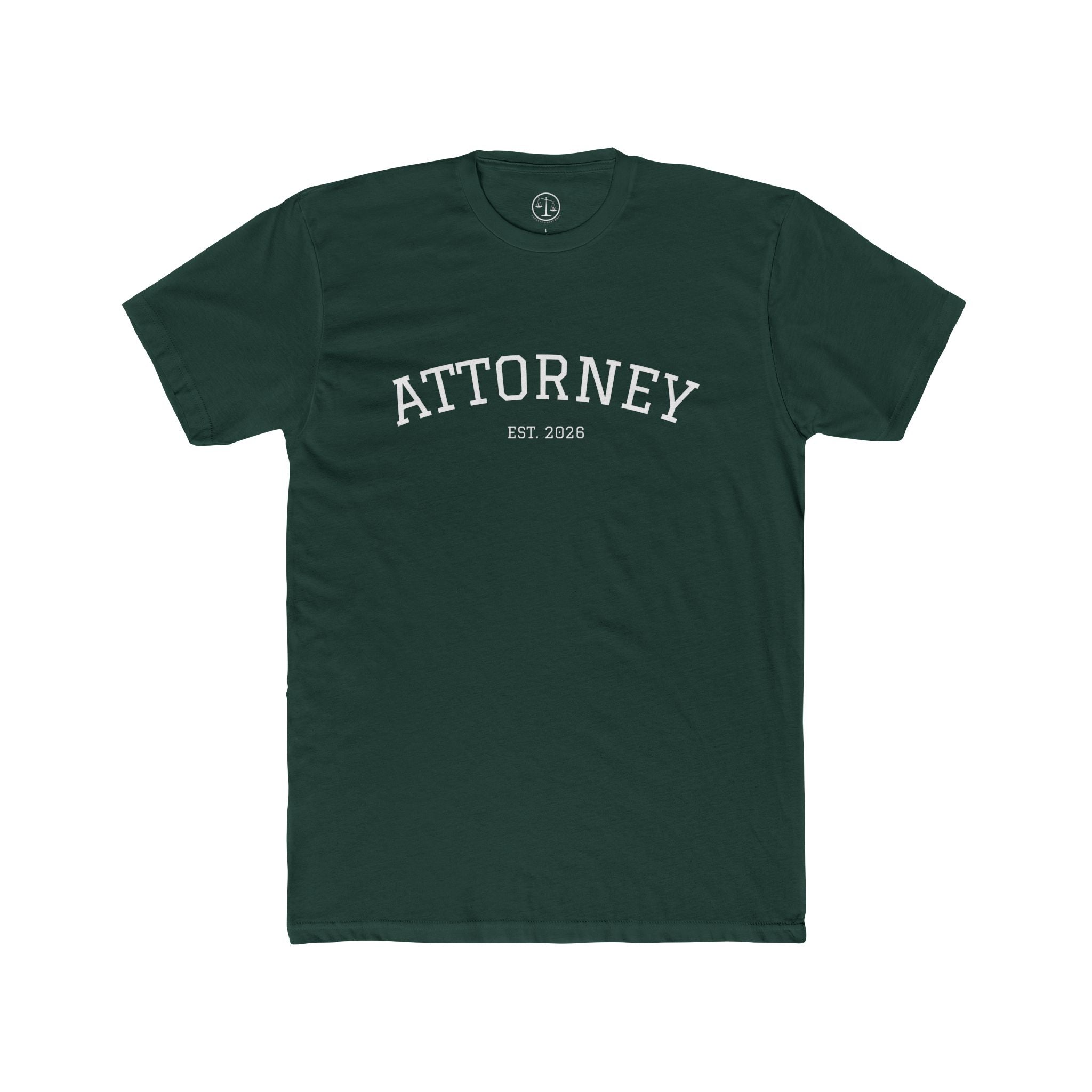 Attorney — Plain Cotton T-Shirt