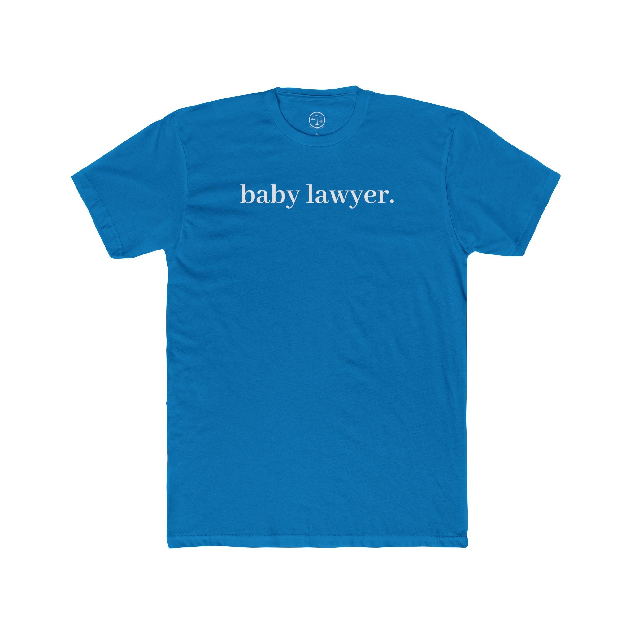 Baby Lawyer Tee — Minimalist Baby Announcement T-Shirt