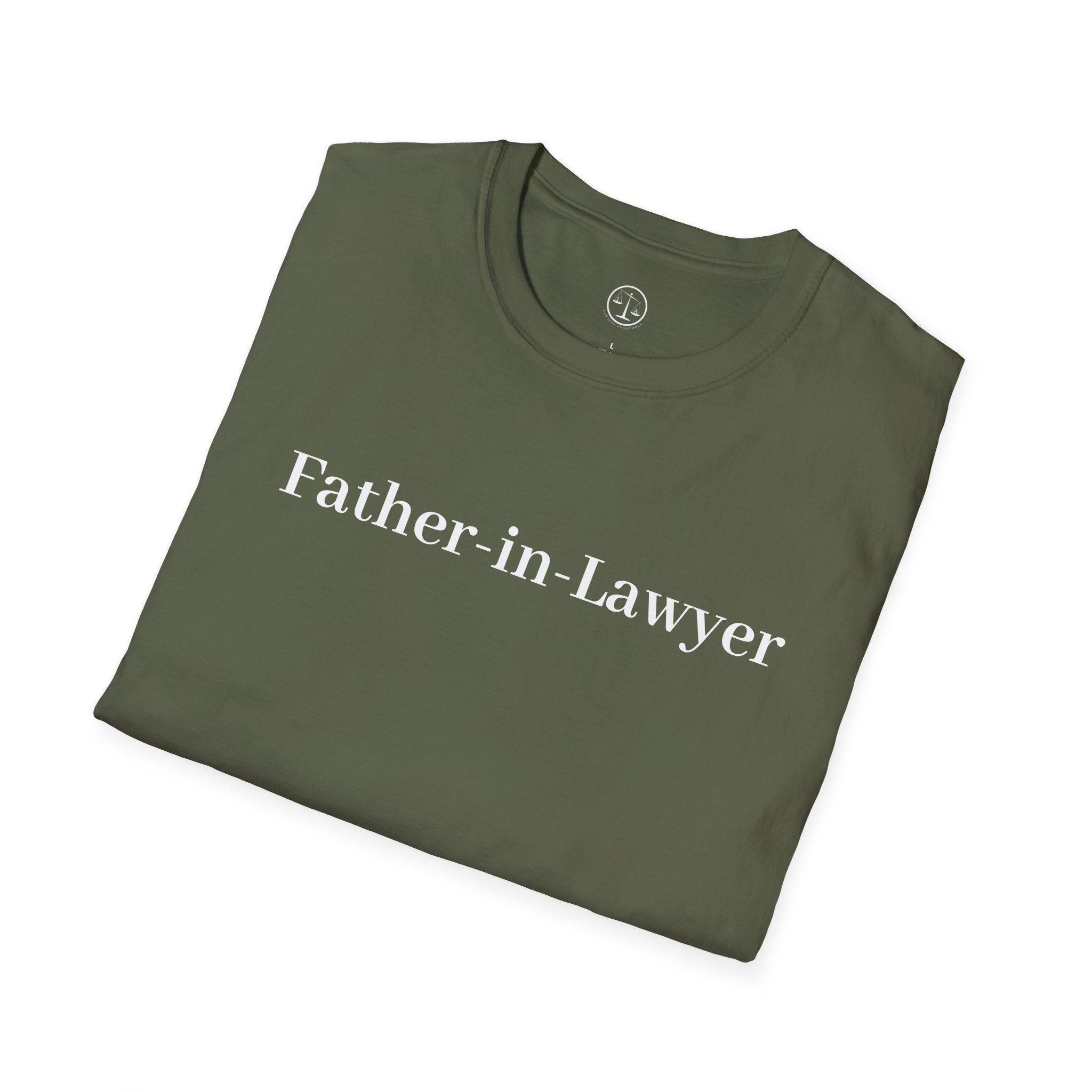 Father-in-Law T-Shirt — Minimalist Wedding Gift Tee for New In-Laws