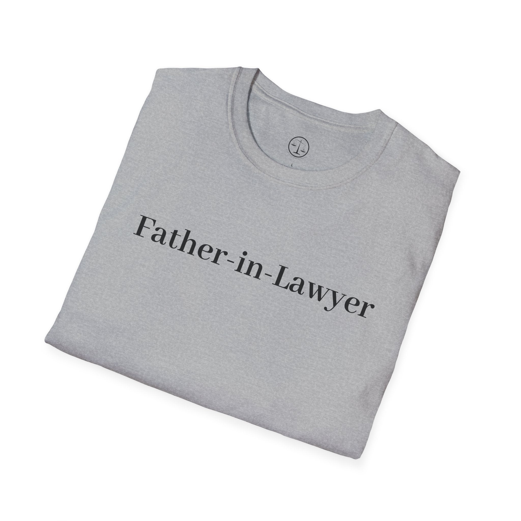 Father-in-Law T-Shirt — Minimalist Wedding Gift Tee for New In-Laws