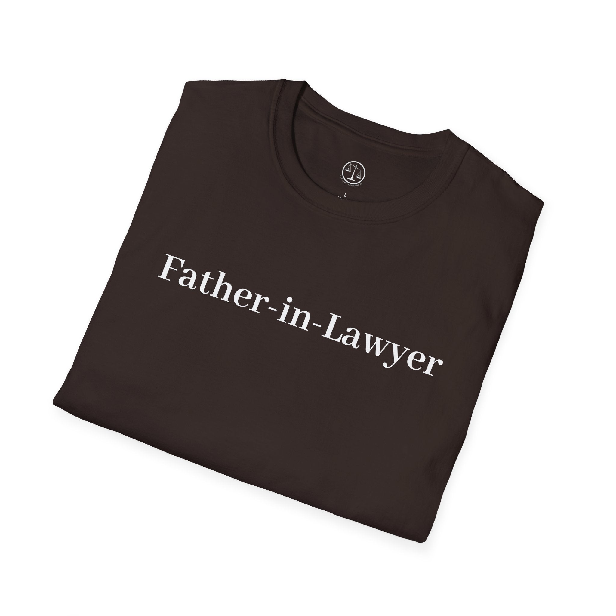 Father-in-Law T-Shirt — Minimalist Wedding Gift Tee for New In-Laws