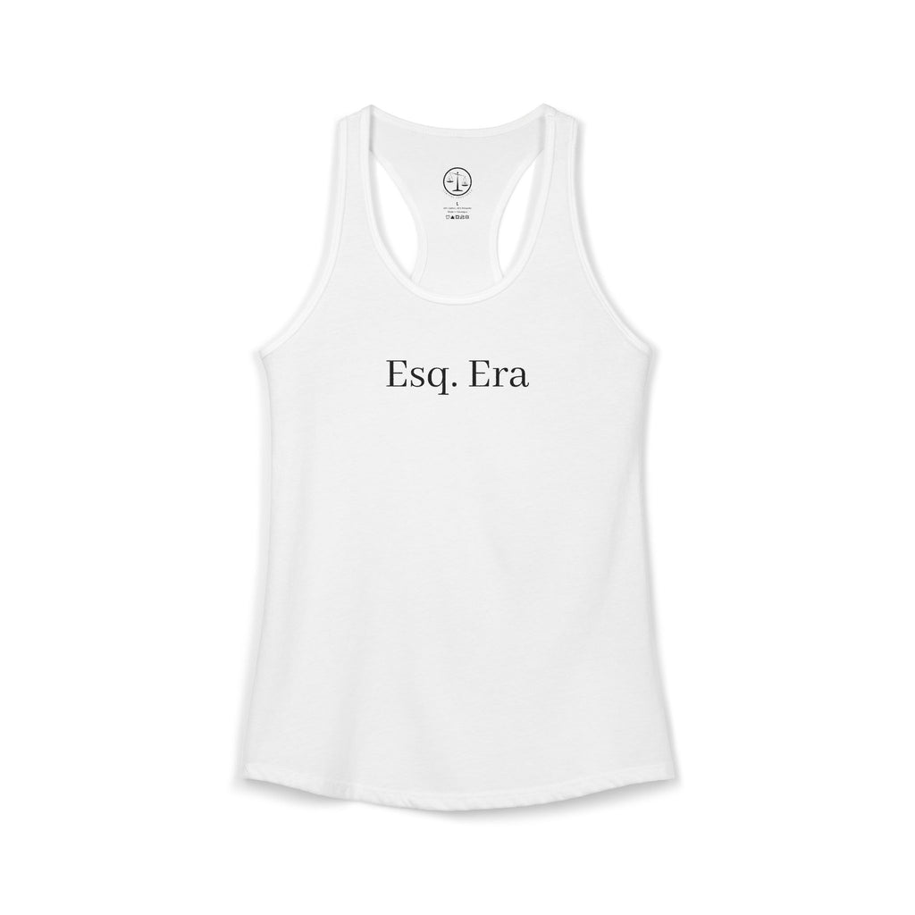 Esq Era Racerback Tank — Attorney Legal Pride Tank Top