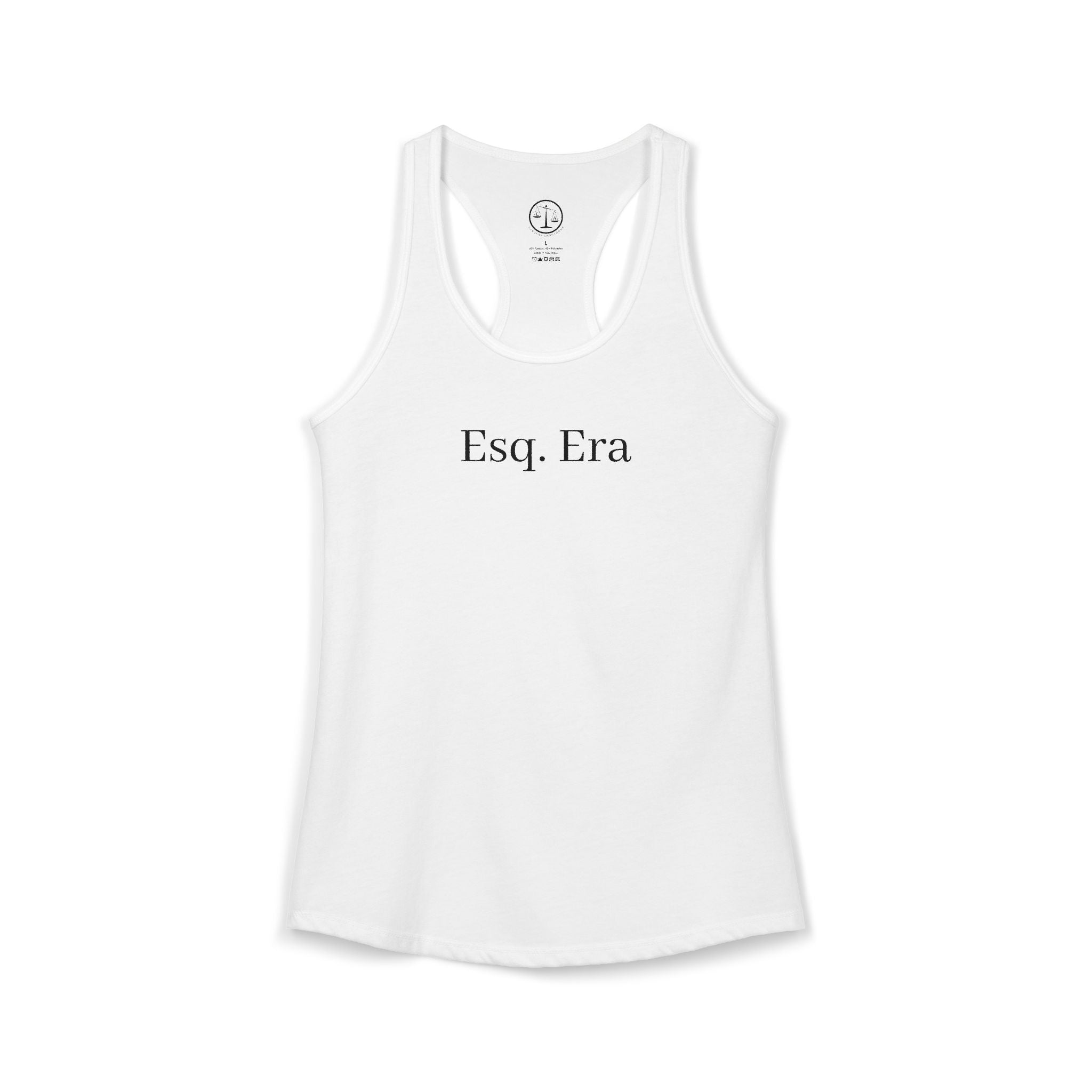 Esq Era Racerback Tank — Attorney Legal Pride Tank Top