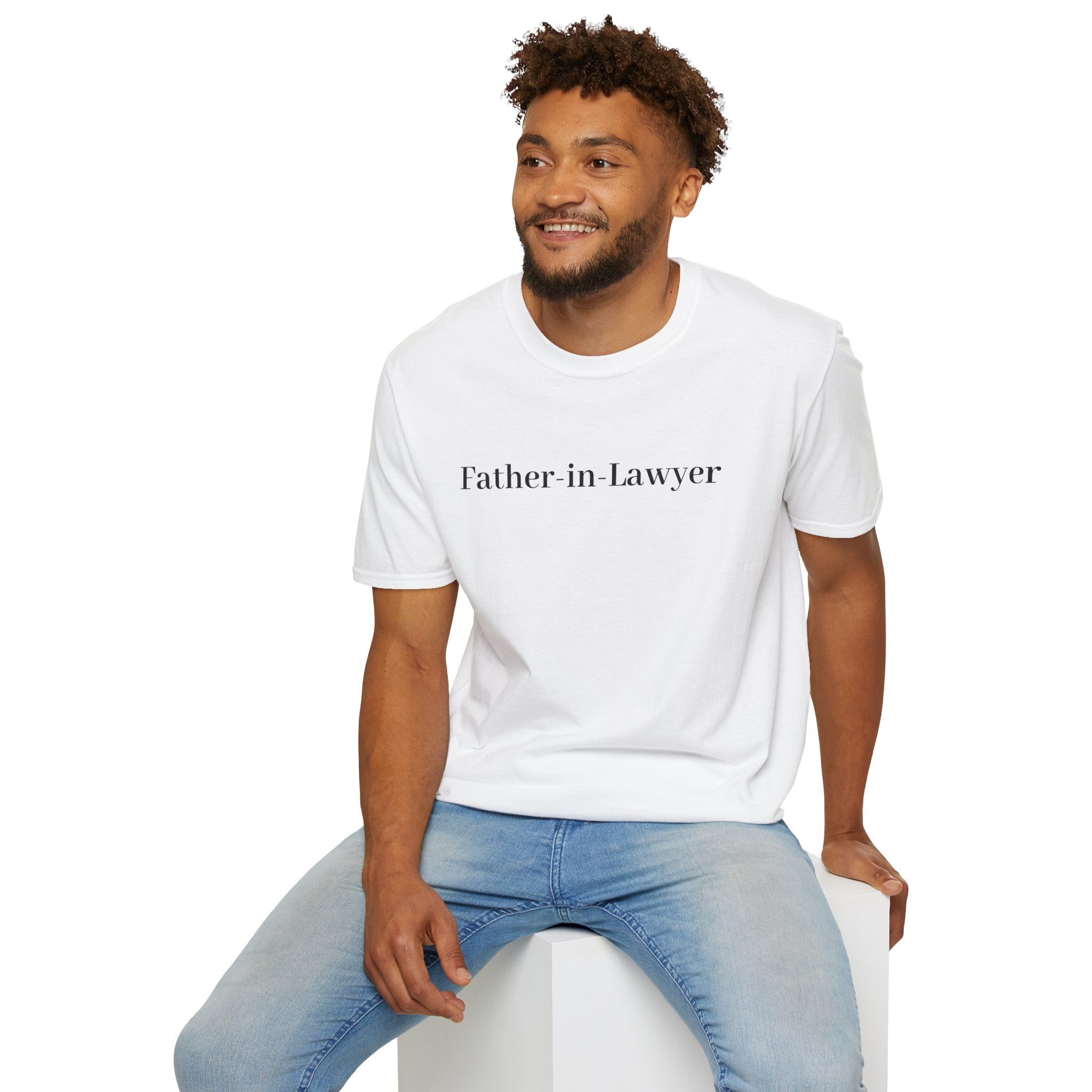 Father-in-Law T-Shirt — Minimalist Wedding Gift Tee for New In-Laws