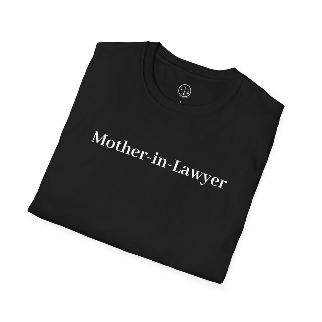 Mother in Lawyer T-Shirt — Feminine Lawyer Mom Tee, Gifts for Attorney Moms