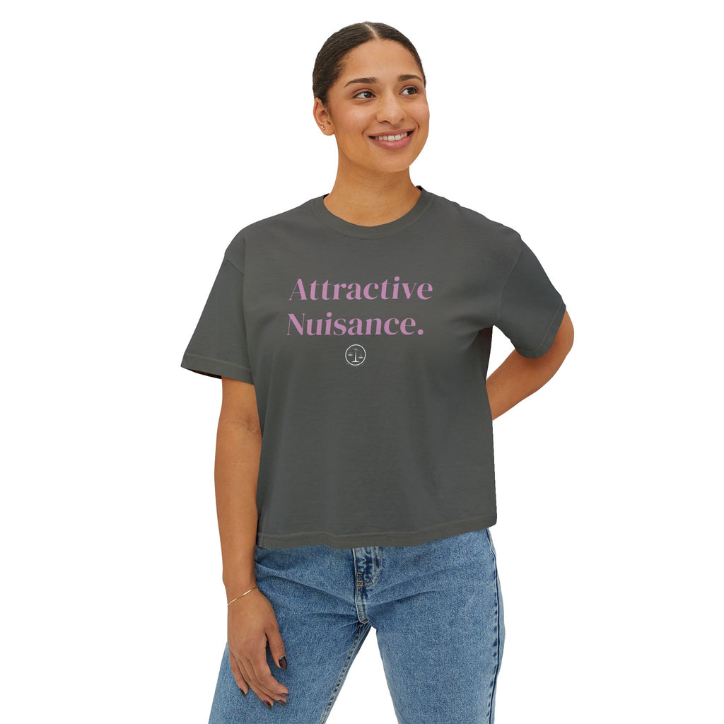 Women's Boxy Tee with Law-Themed Design, Perfect for Legal Professionals, Gifts for Lawyers, Casual Wear, Unique Graphic Tee, Lawyer [...]
