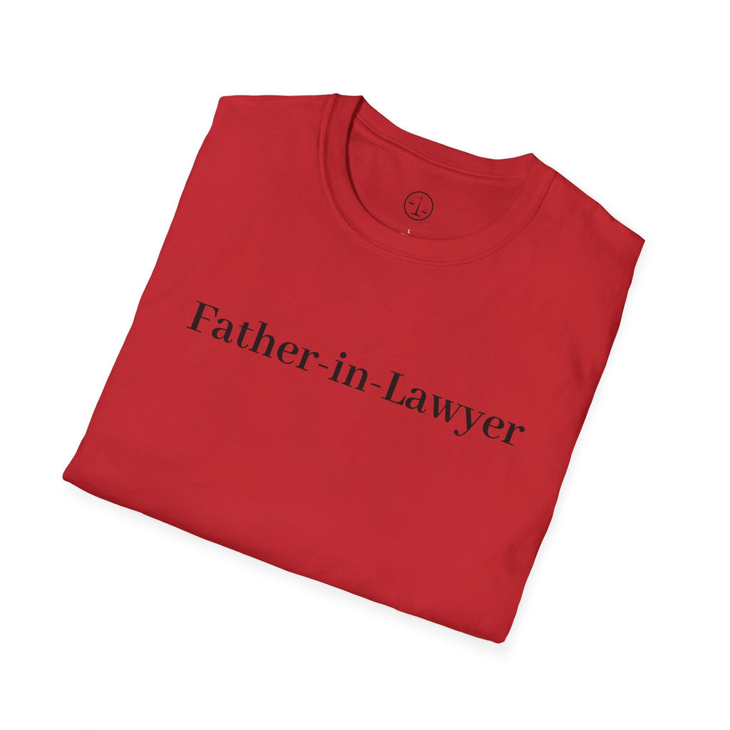 Father-in-Law T-Shirt — Minimalist Wedding Gift Tee for New In-Laws