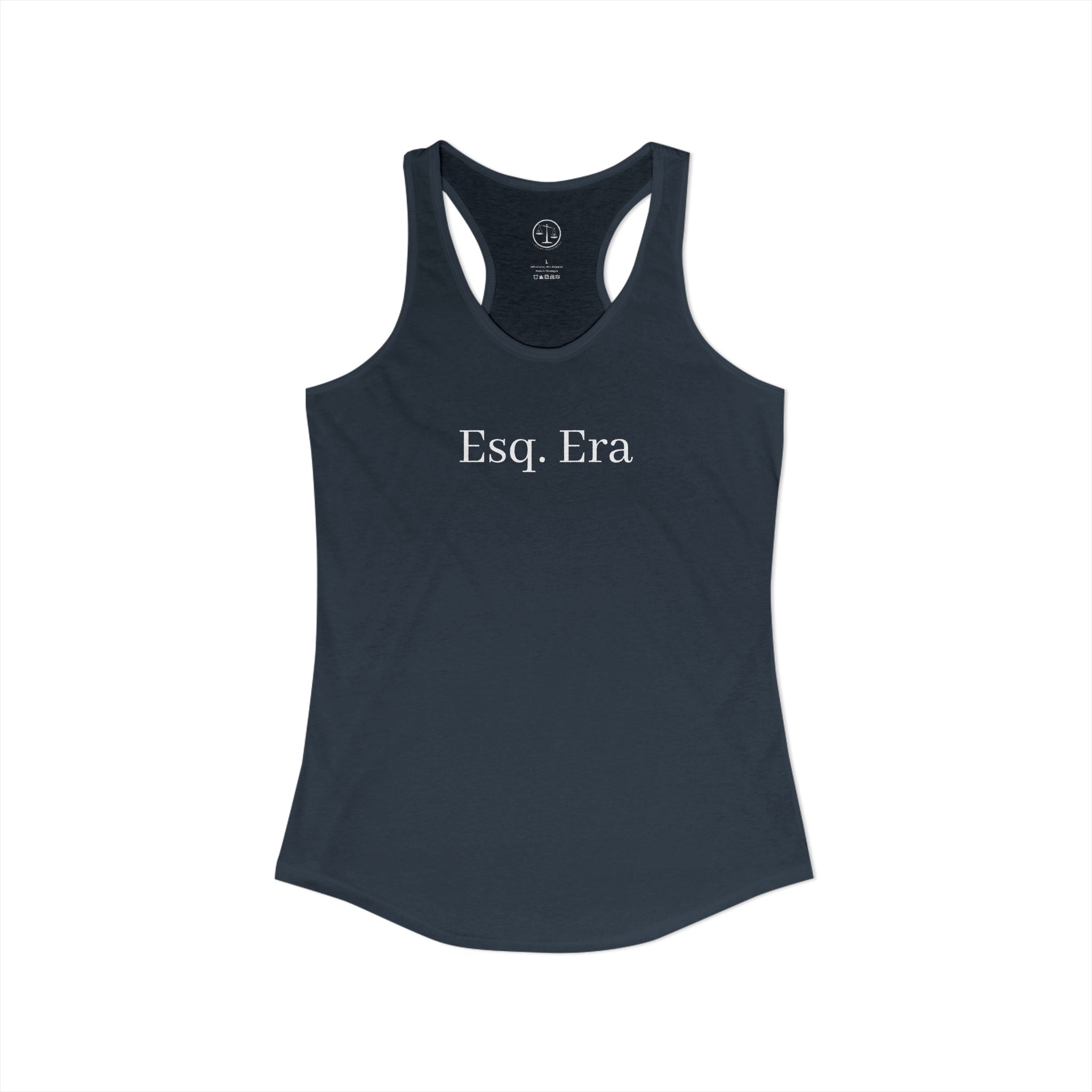 Esq Era Racerback Tank — Attorney Legal Pride Tank Top
