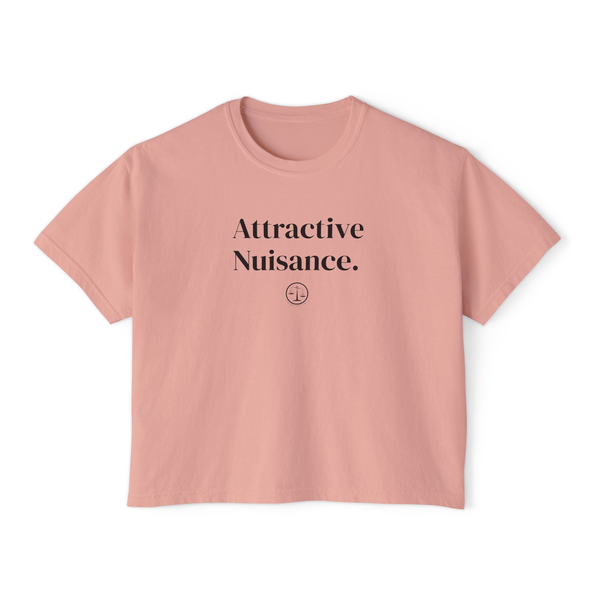 Women's Boxy Tee with Law-Themed Design, Perfect for Legal Professionals, Gifts for Lawyers, Casual Wear, Unique Graphic Tee, Lawyer [...]