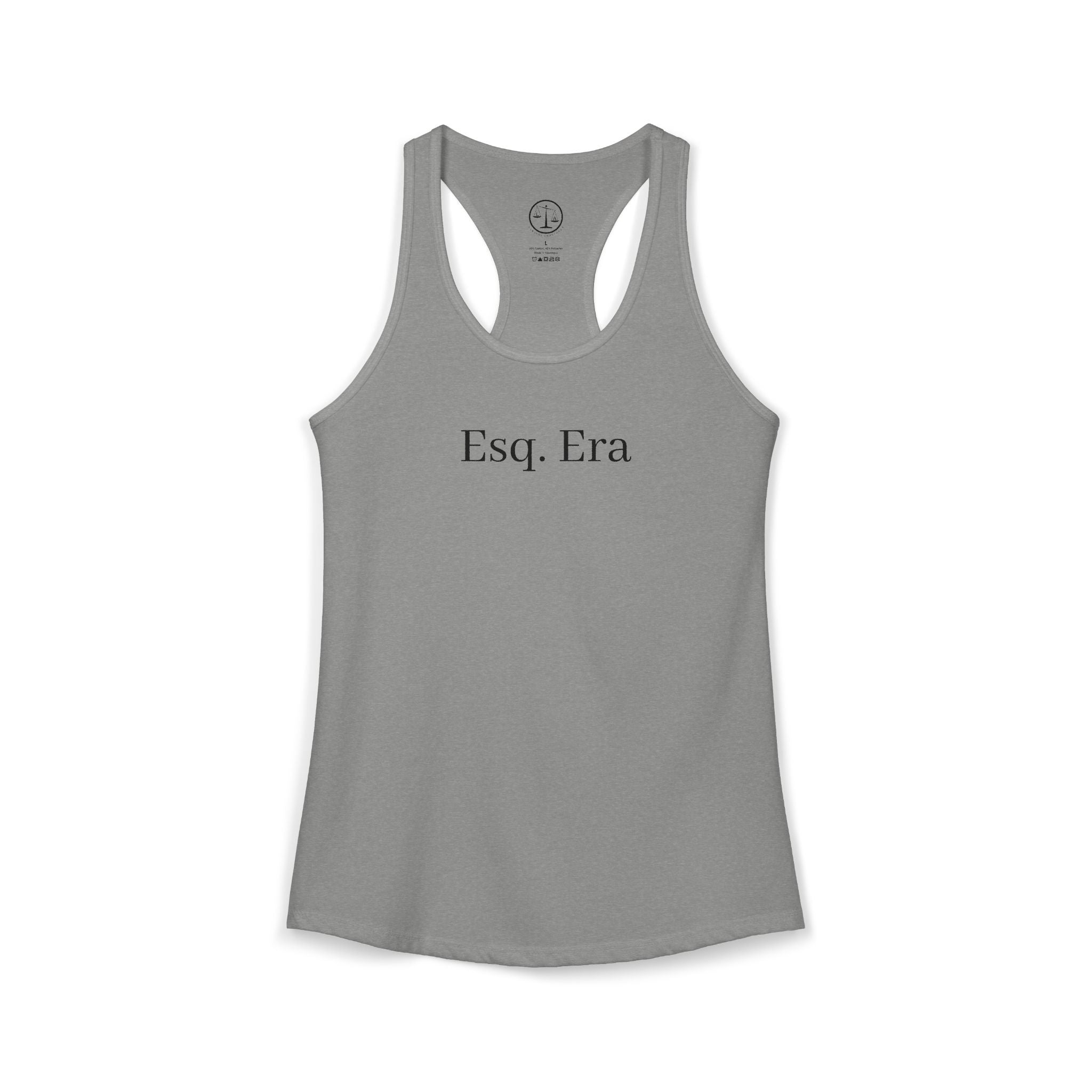Esq Era Racerback Tank — Attorney Legal Pride Tank Top