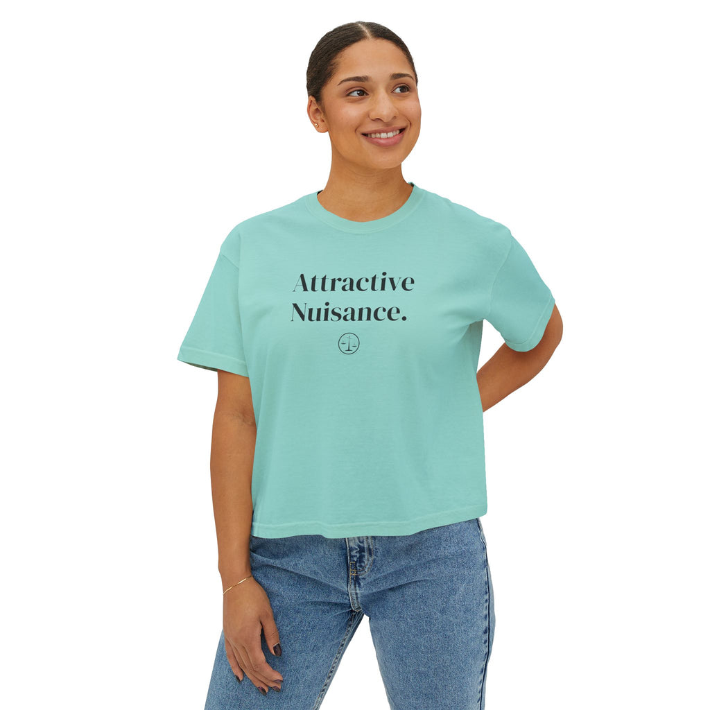 Women's Boxy Tee with Law-Themed Design, Perfect for Legal Professionals, Gifts for Lawyers, Casual Wear, Unique Graphic Tee, Lawyer [...]