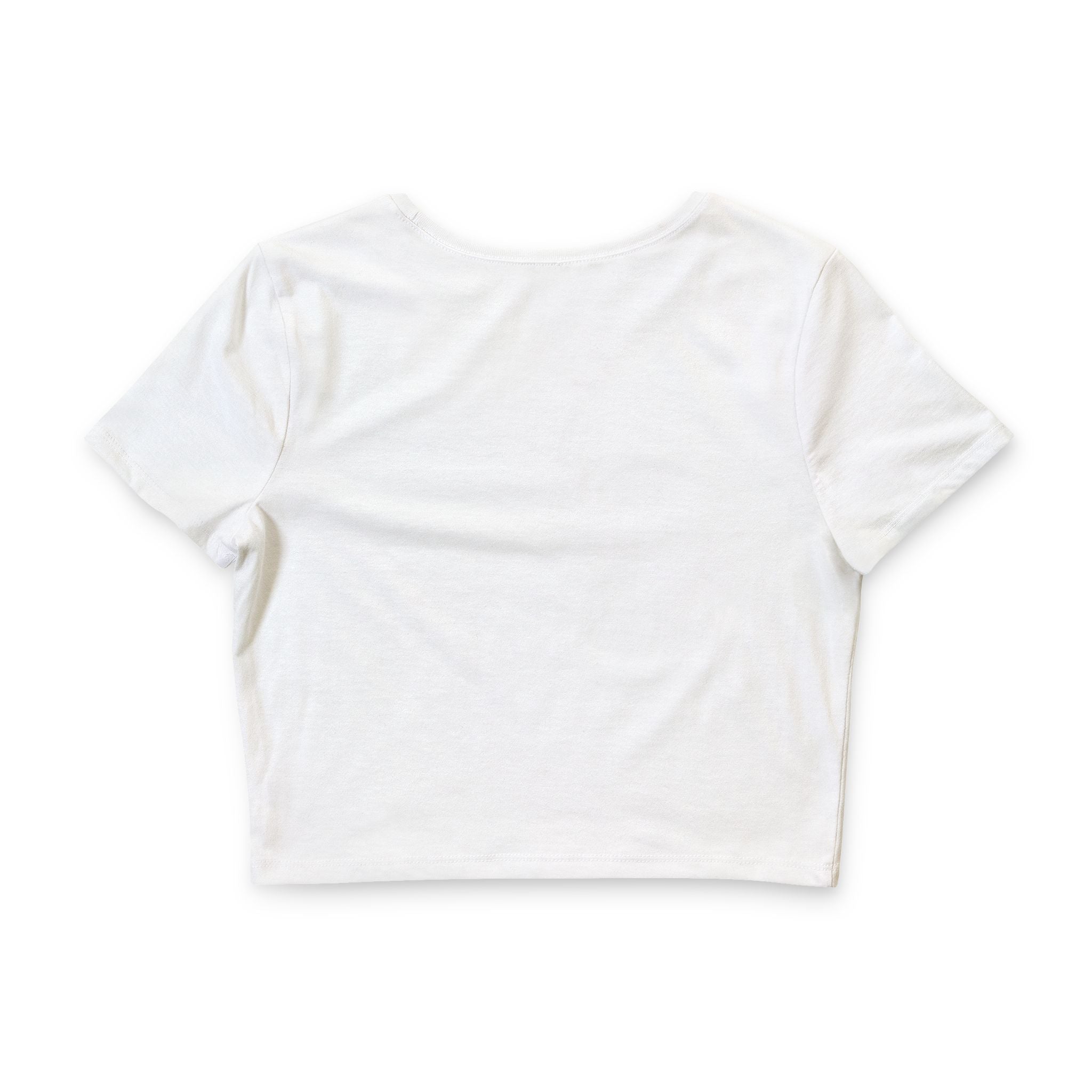Baby Lawyer Crop Tee — Minimalist Feminine Law Graduate Shirt