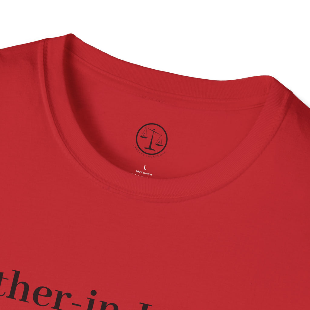 Father-in-Law T-Shirt — Minimalist Wedding Gift Tee for New In-Laws