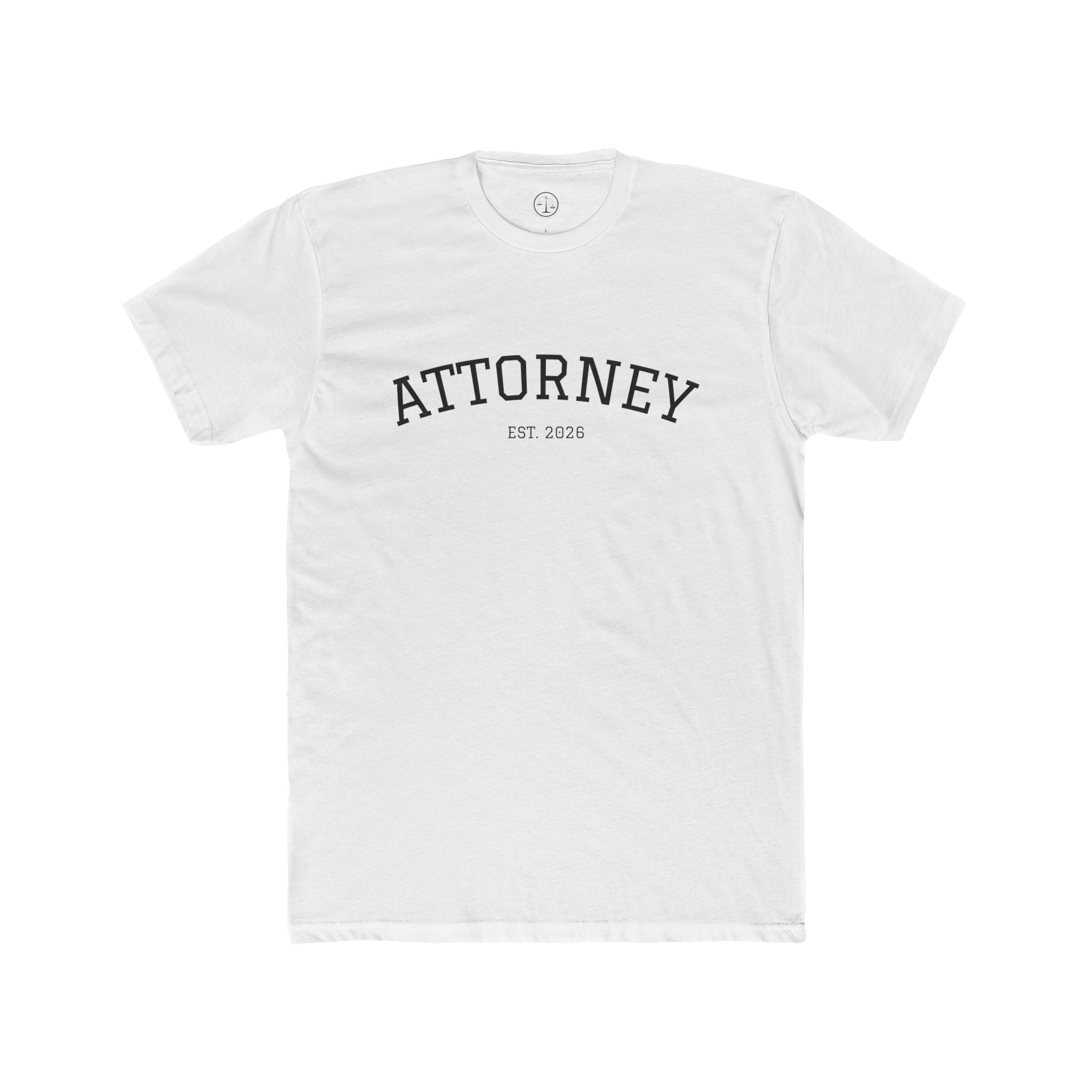 Attorney — Plain Cotton T-Shirt