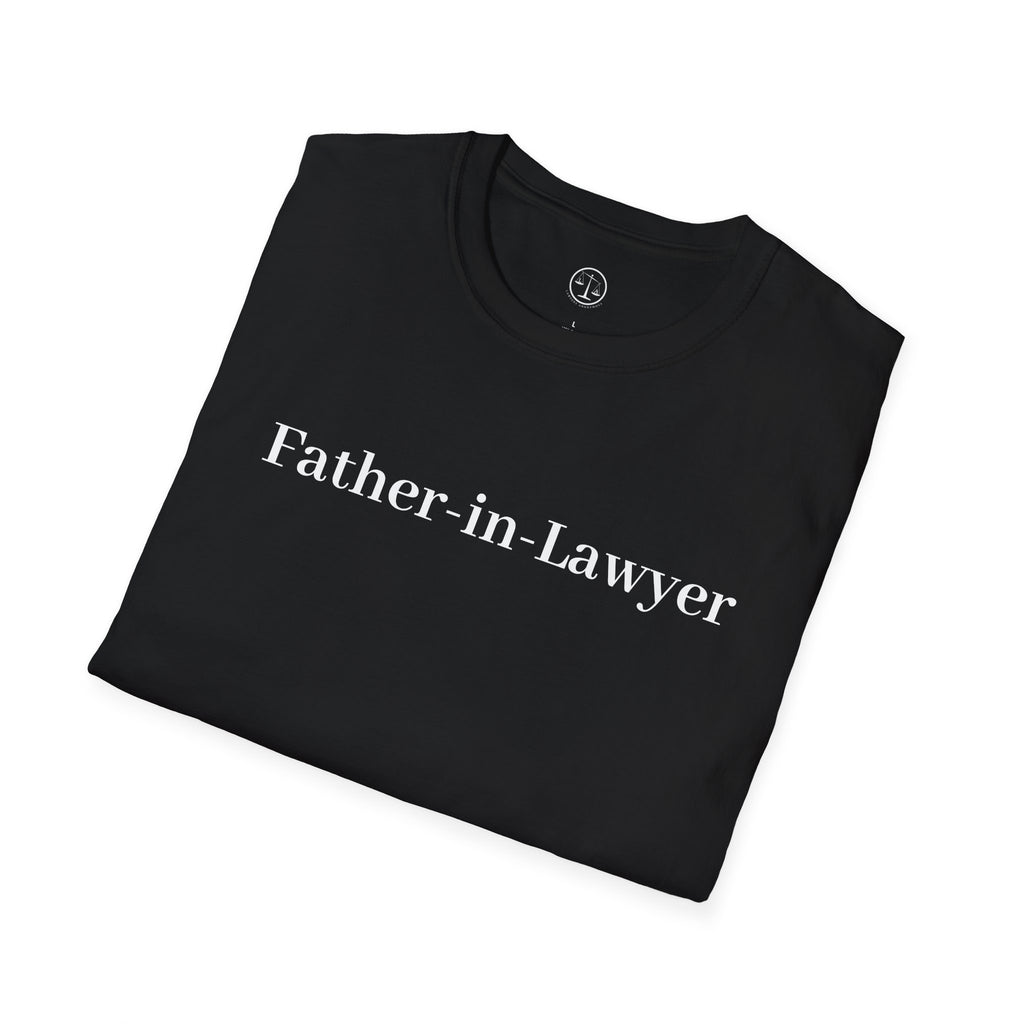 Father-in-Law T-Shirt — Minimalist Wedding Gift Tee for New In-Laws