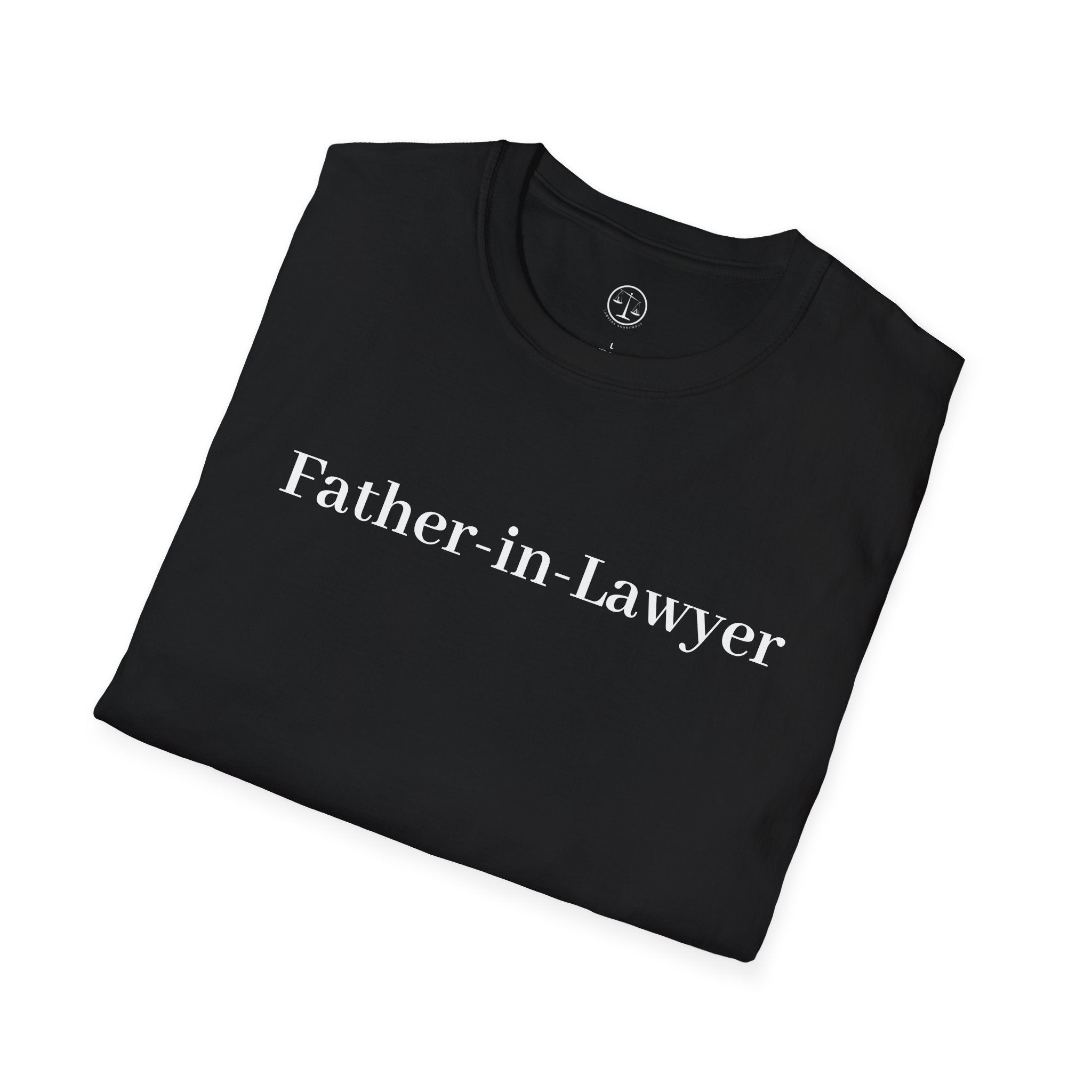 Father-in-Law T-Shirt — Minimalist Wedding Gift Tee for New In-Laws