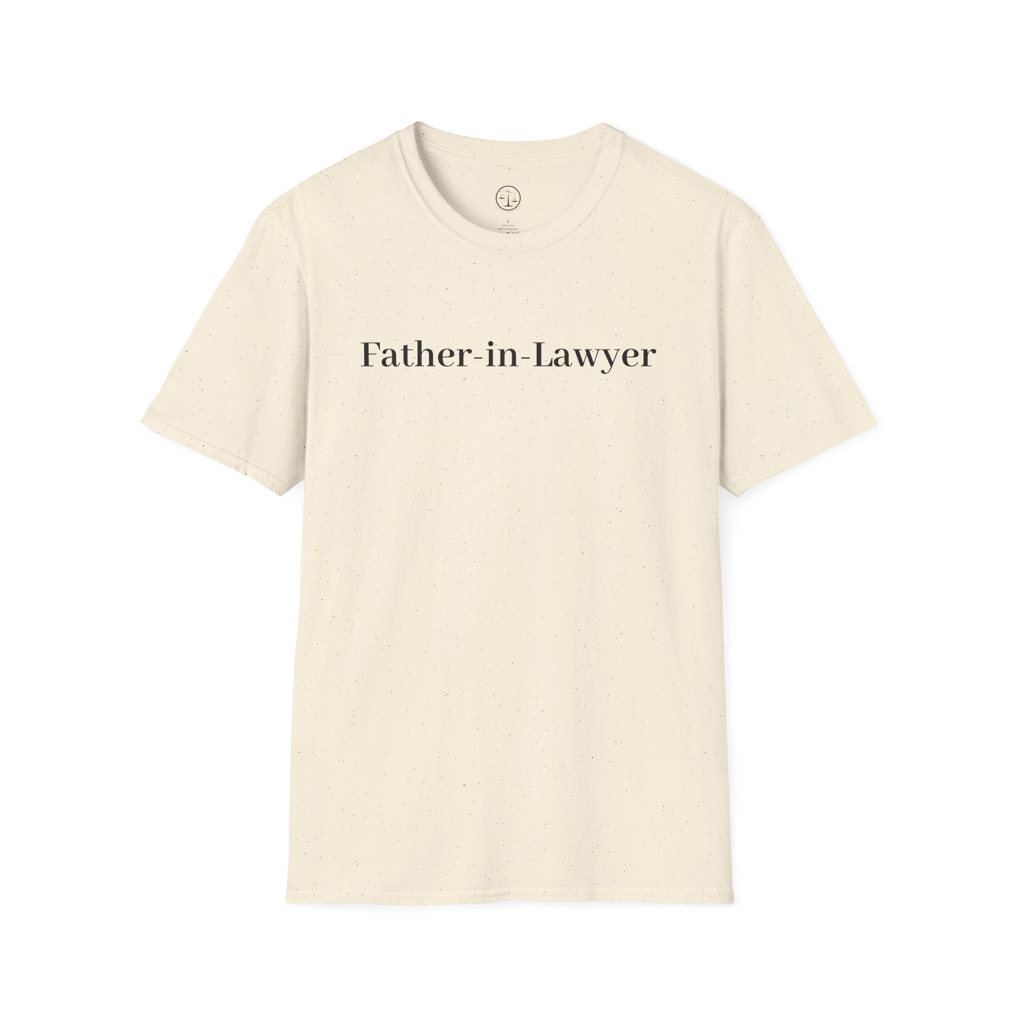 Father-in-Law T-Shirt — Minimalist Wedding Gift Tee for New In-Laws