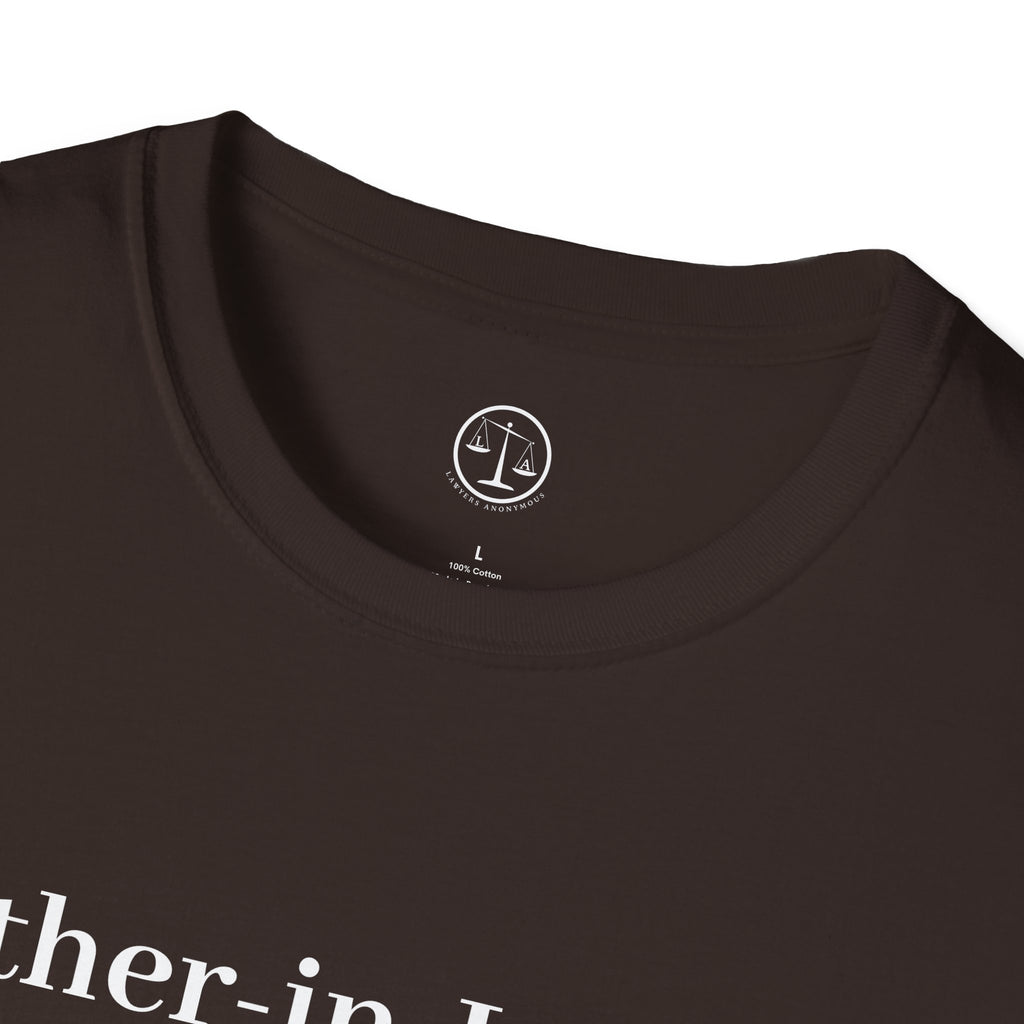 Father-in-Law T-Shirt — Minimalist Wedding Gift Tee for New In-Laws