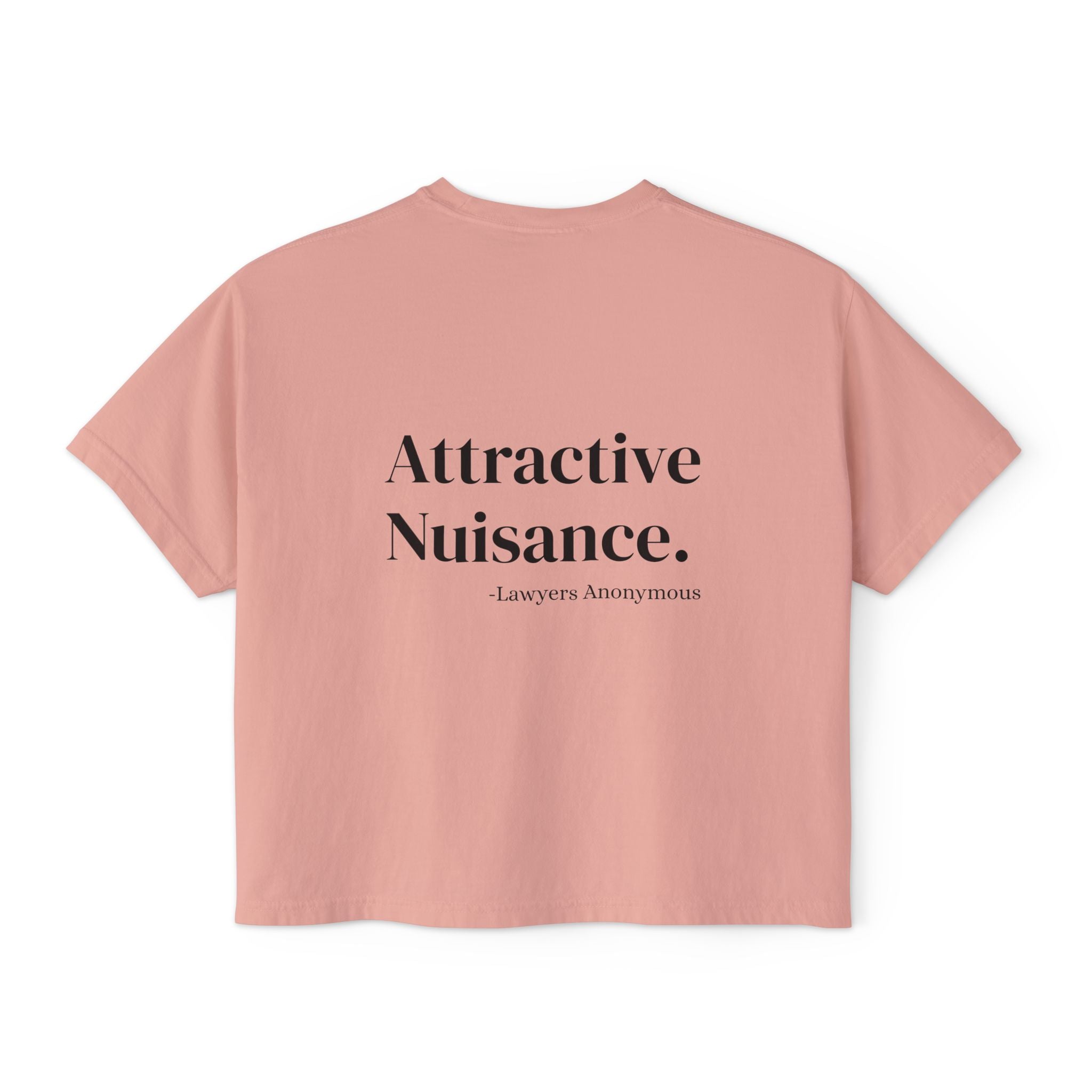 Women's Boxy Tee- Attractive Nuisance