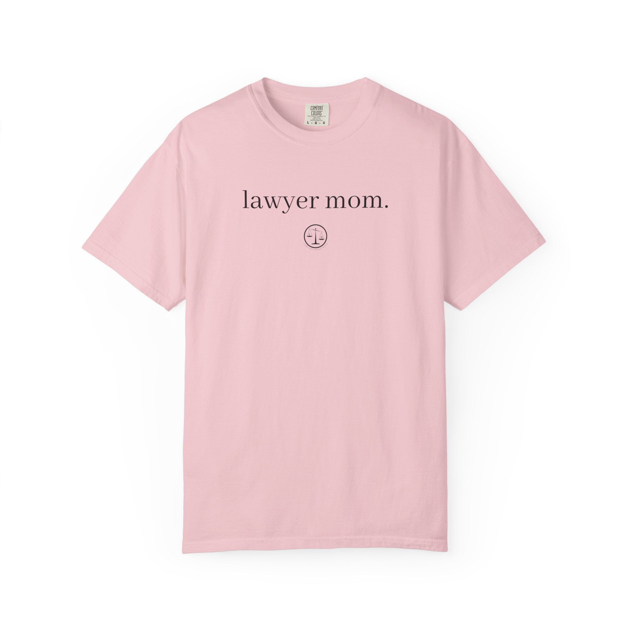 Lawyer Mom T-Shirt — Minimal Legal Mom Tee